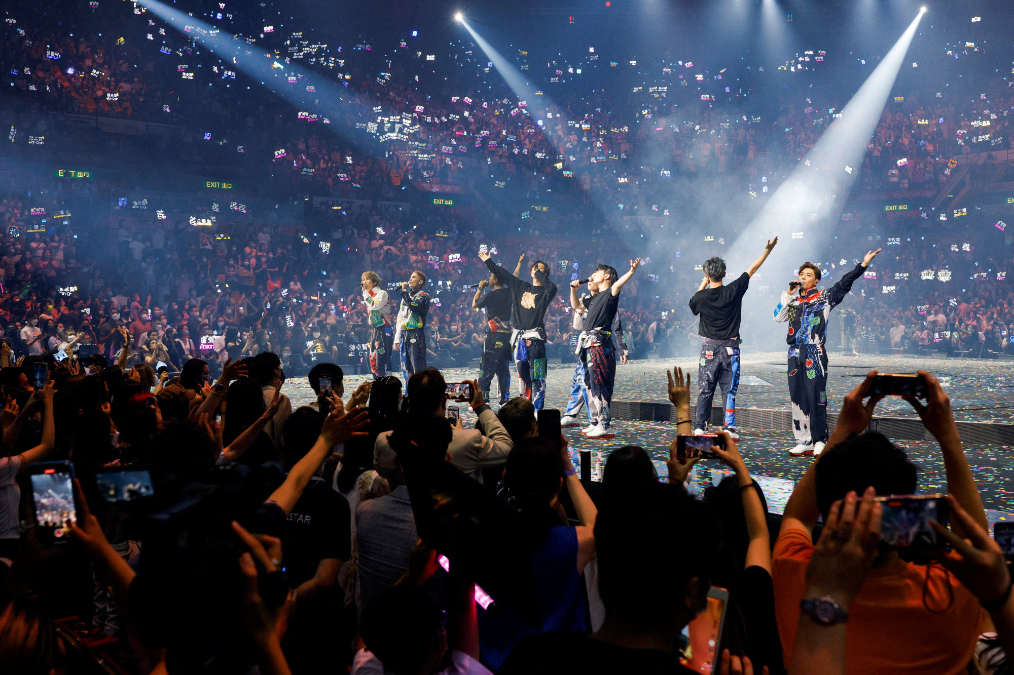Touts were selling tickets to boy band Mirror’s shows in 2022 for HK$400,000. Photo: Reuters