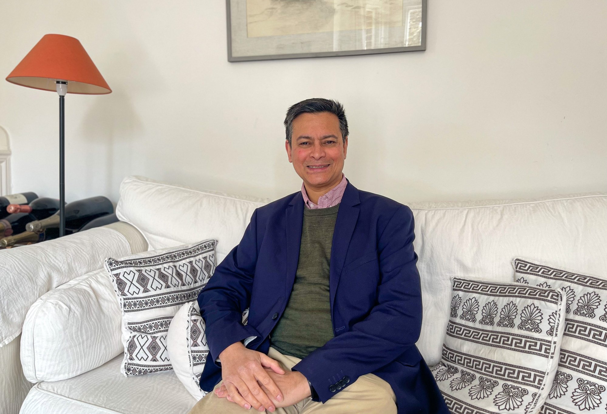 Historian Rana Mitter. Photo: Sylvie Zhuang Historian Rana Mitter. Photo: Sylvie Zhuang