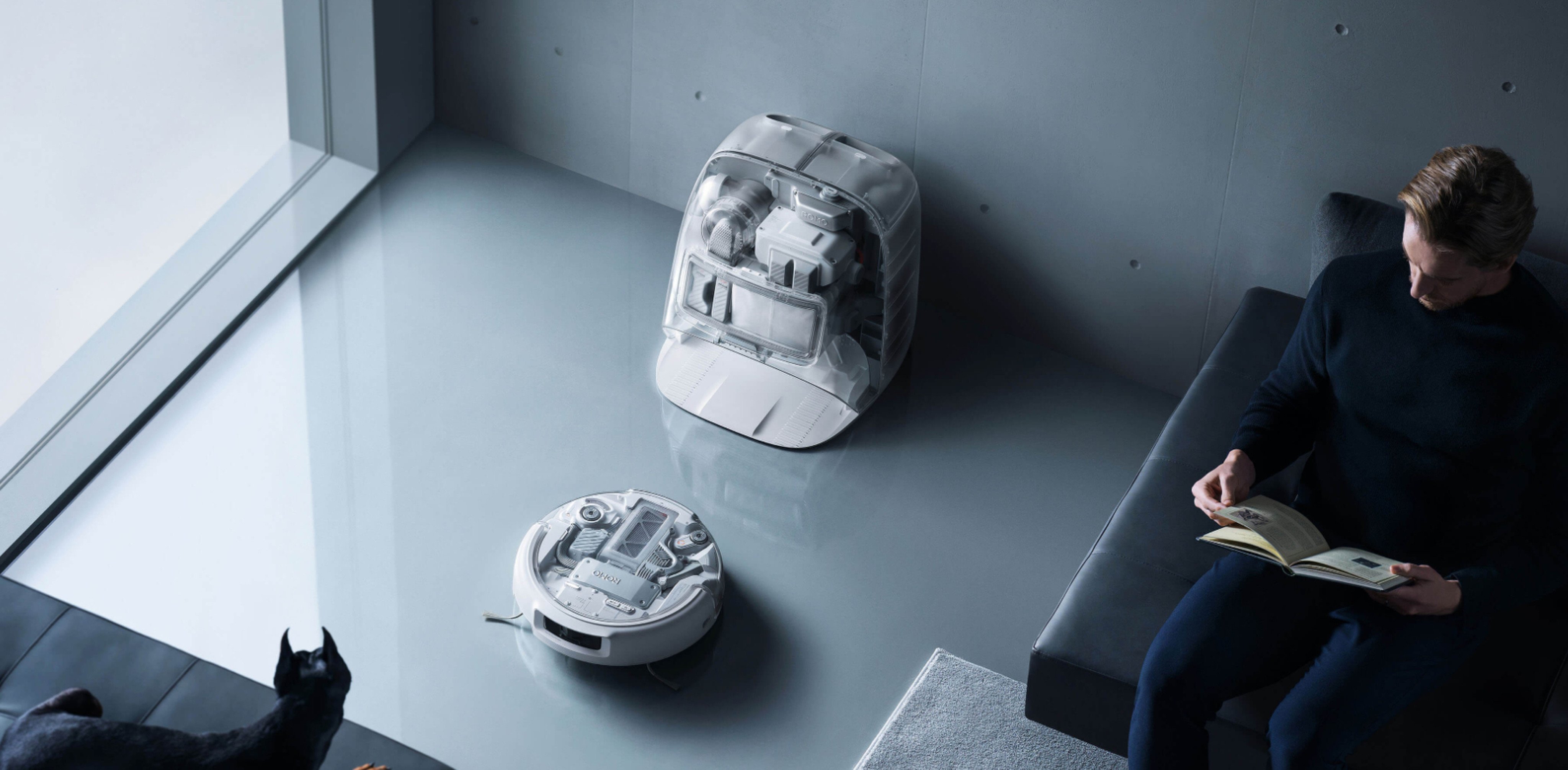 DJI’s Romo is the first robot cleaner with a drone-level obstacle avoidance system. Photo: Handout