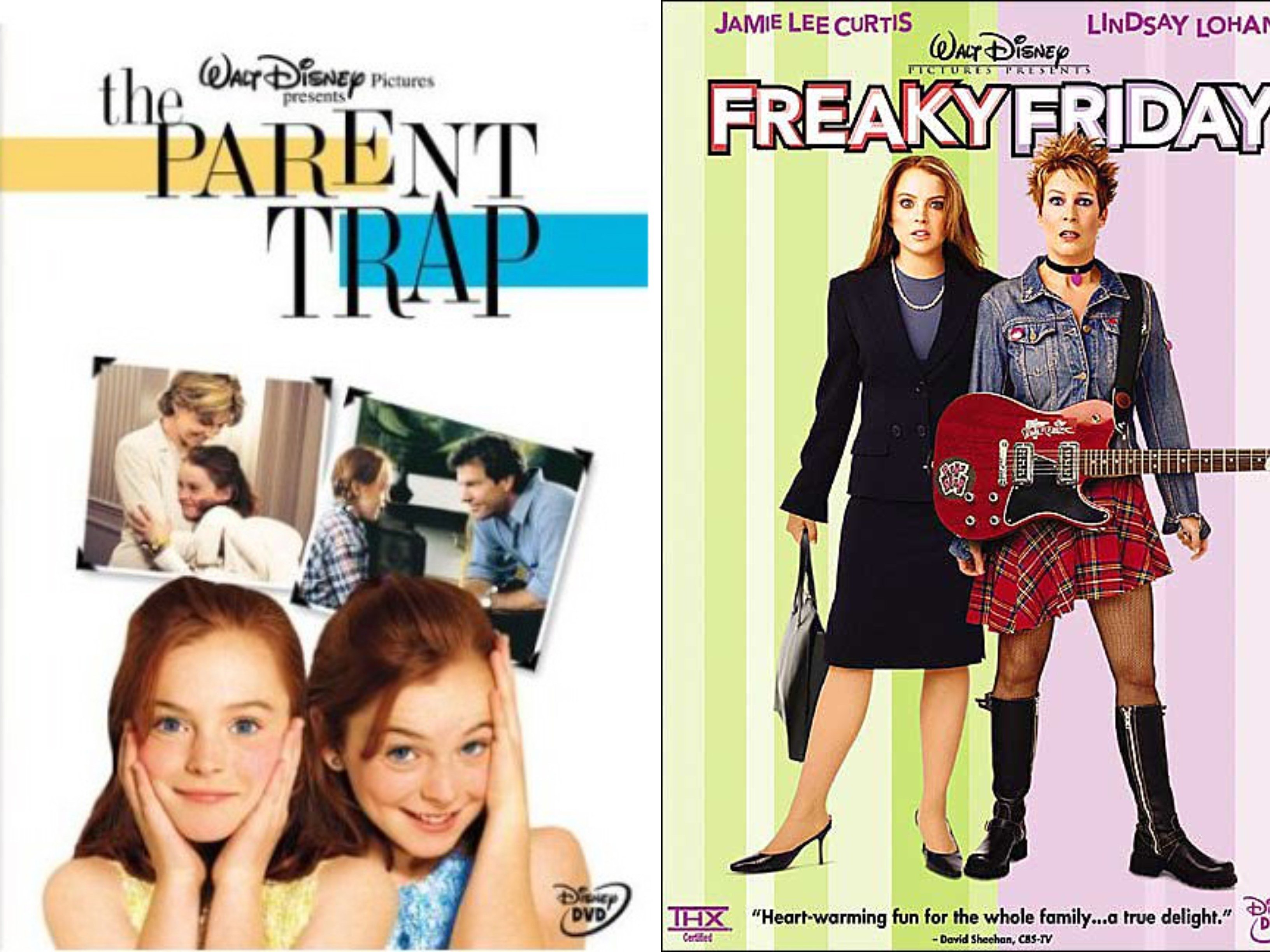 Earlier in her career, Lindsay Lohan starred in The Parent Trap and Freaky Friday. Photo: Nexus