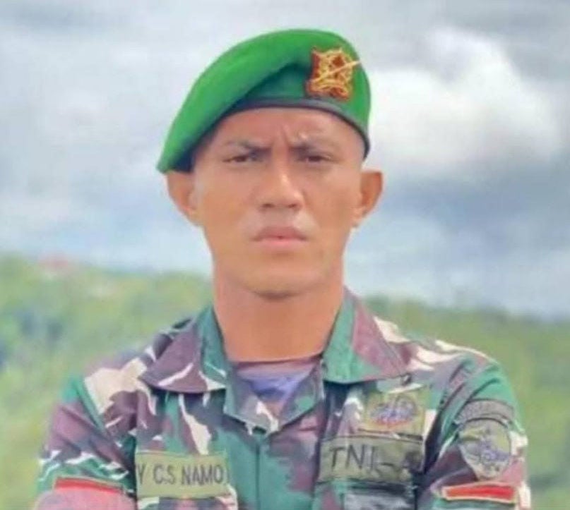 Prada Lucky Chepril Saputra Namo, 23, died on Wednesday in the ICU of a hospital in a district in East Nusa Tenggara province after suffering extensive physical trauma reportedly inflicted by his fellow soldiers. Photo: Handout
