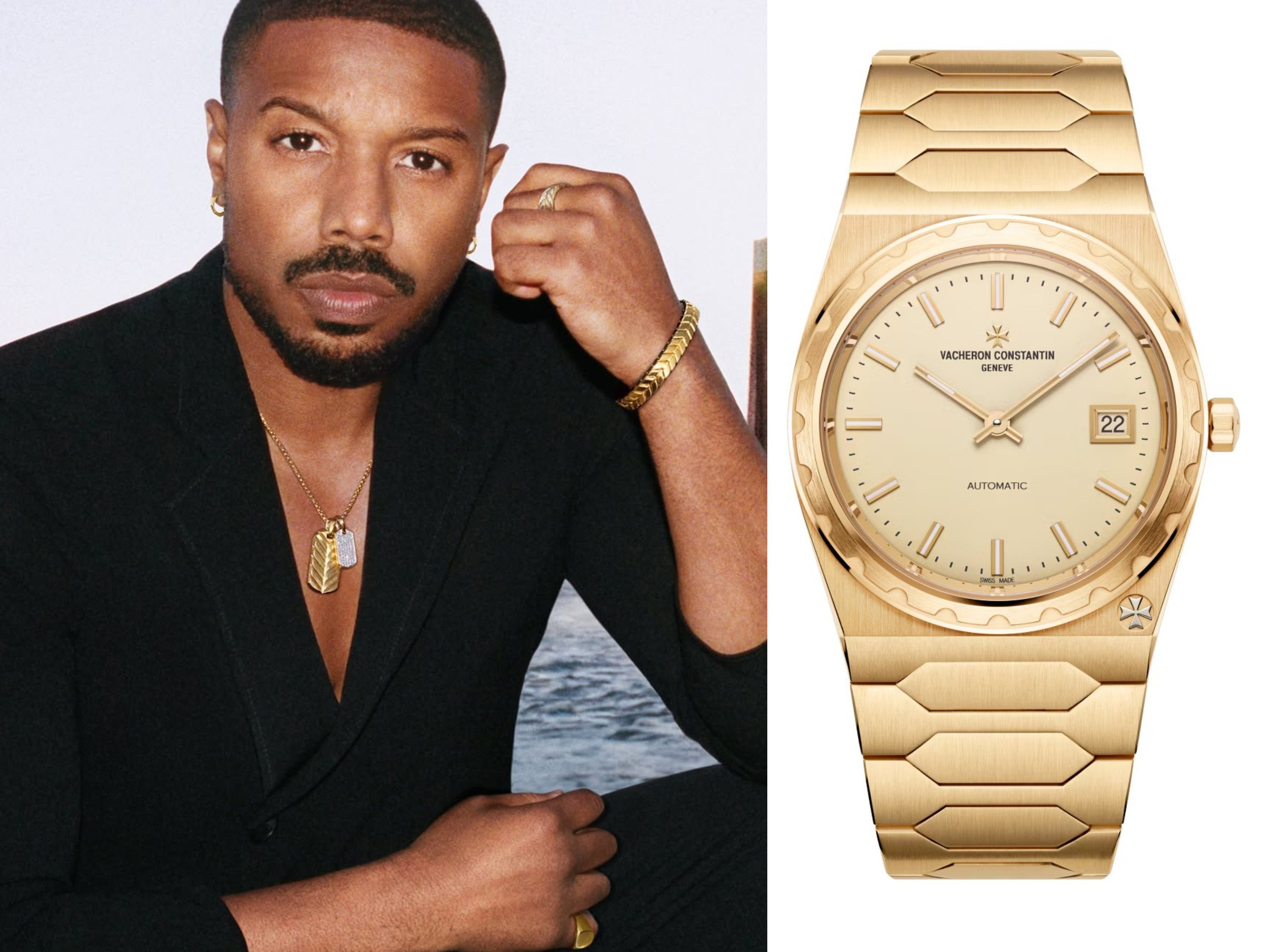 Michael B. Jordan boasts an impressive watch collection. Photos: @michaelbjordan/Instagram; Vacheron Constantin