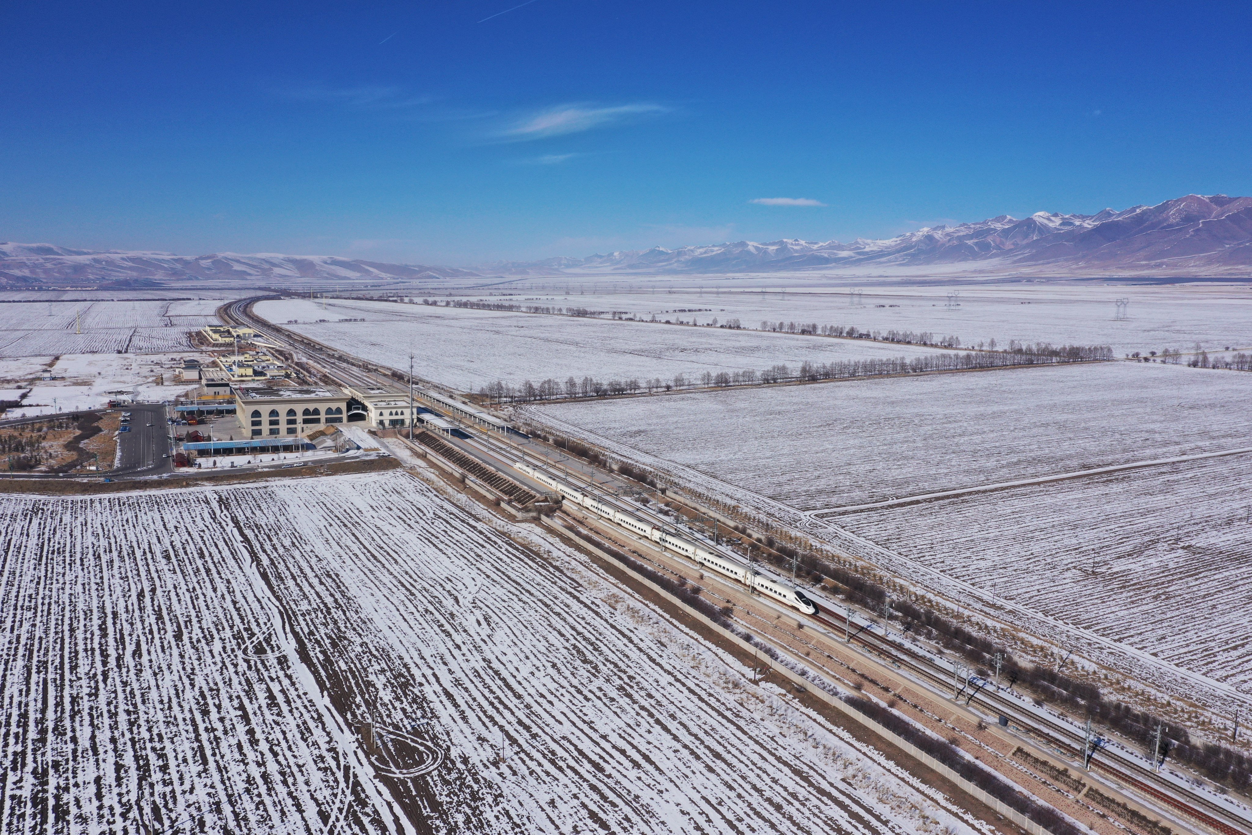 The Tibetan Plateau will present a range of extreme engineering challenges for the builders of the line. Photo: Getty