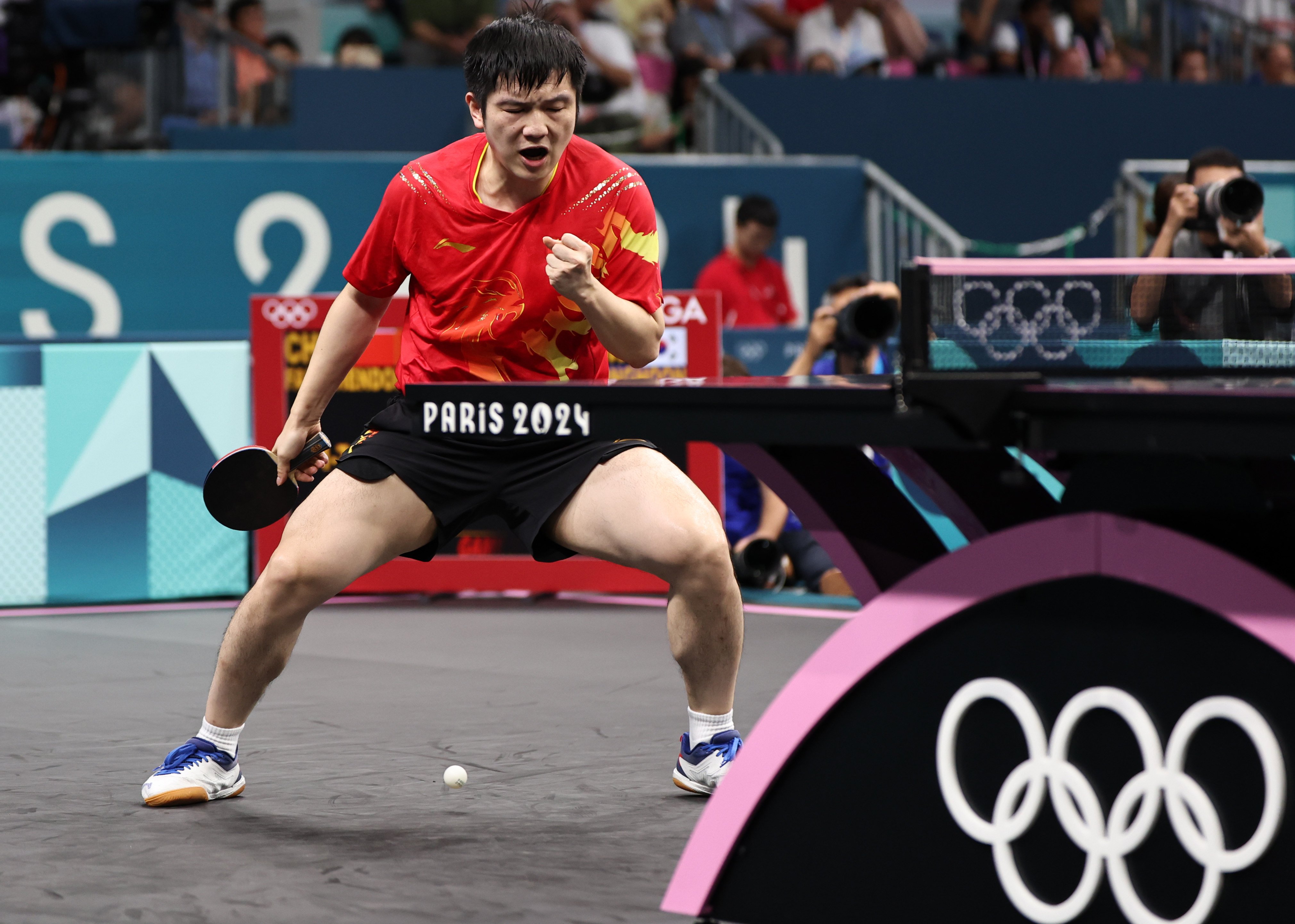 Chinese table tennis star Fan Zhendong says he suffered “significant psychological trauma” after a fan broke into his hotel room in 2023. Photo: Xinhua