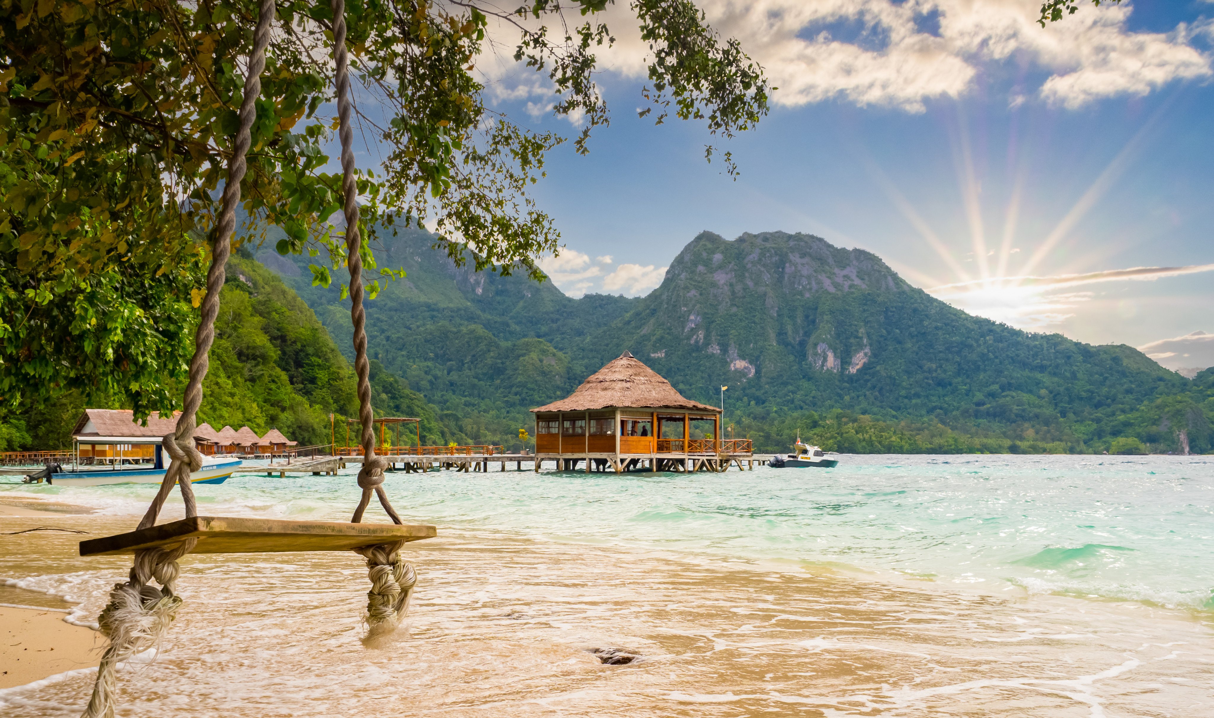 A view of Ora Beach on Indonesia’s Seram Island.  Indonesia risks losing its tourism potential by over-relying on Bali and neglecting underdeveloped gems like Seram Island, experts say. Photo: Shutterstock