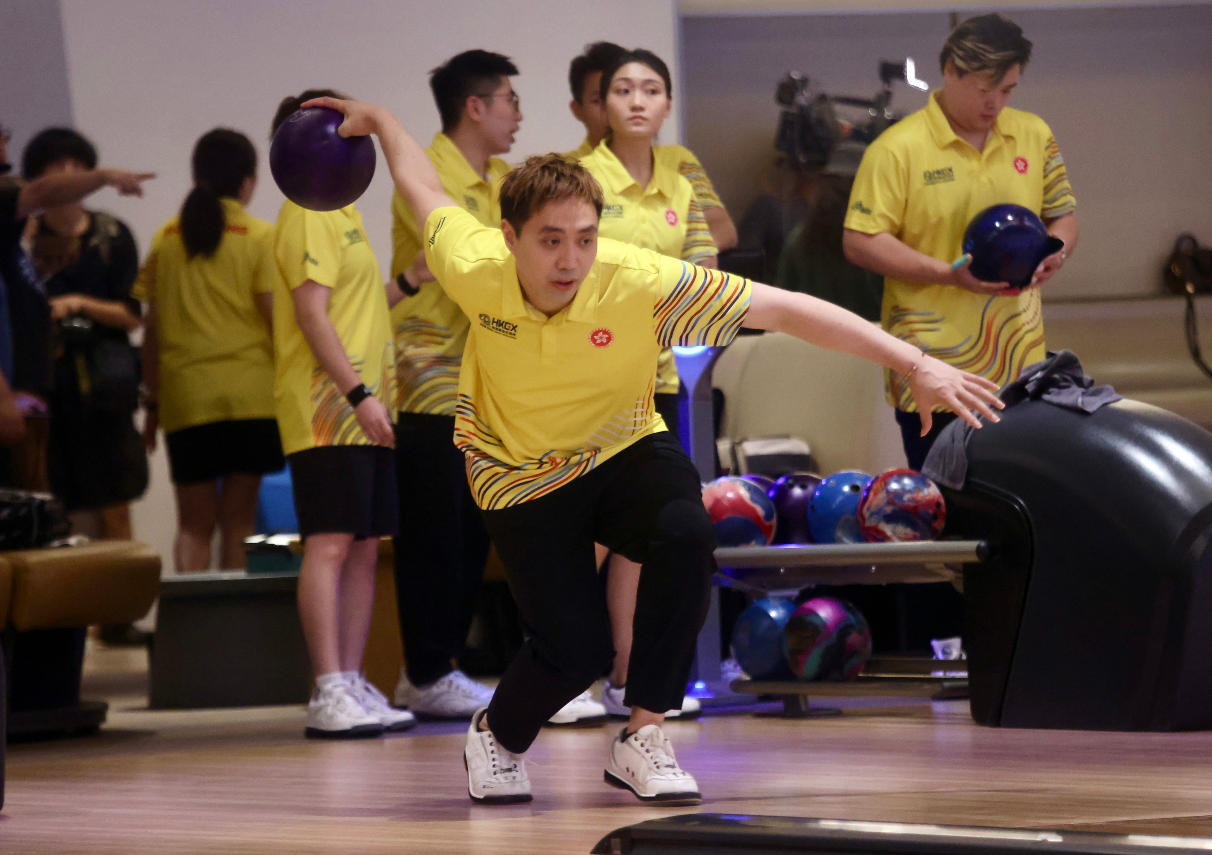 Hong Kong’s Mak Cheuk-yin, in action here at Top Bowl in Kai Tak, won a title at the 2017 World Championships in Las Vegas. Photo: Jonathan Wong