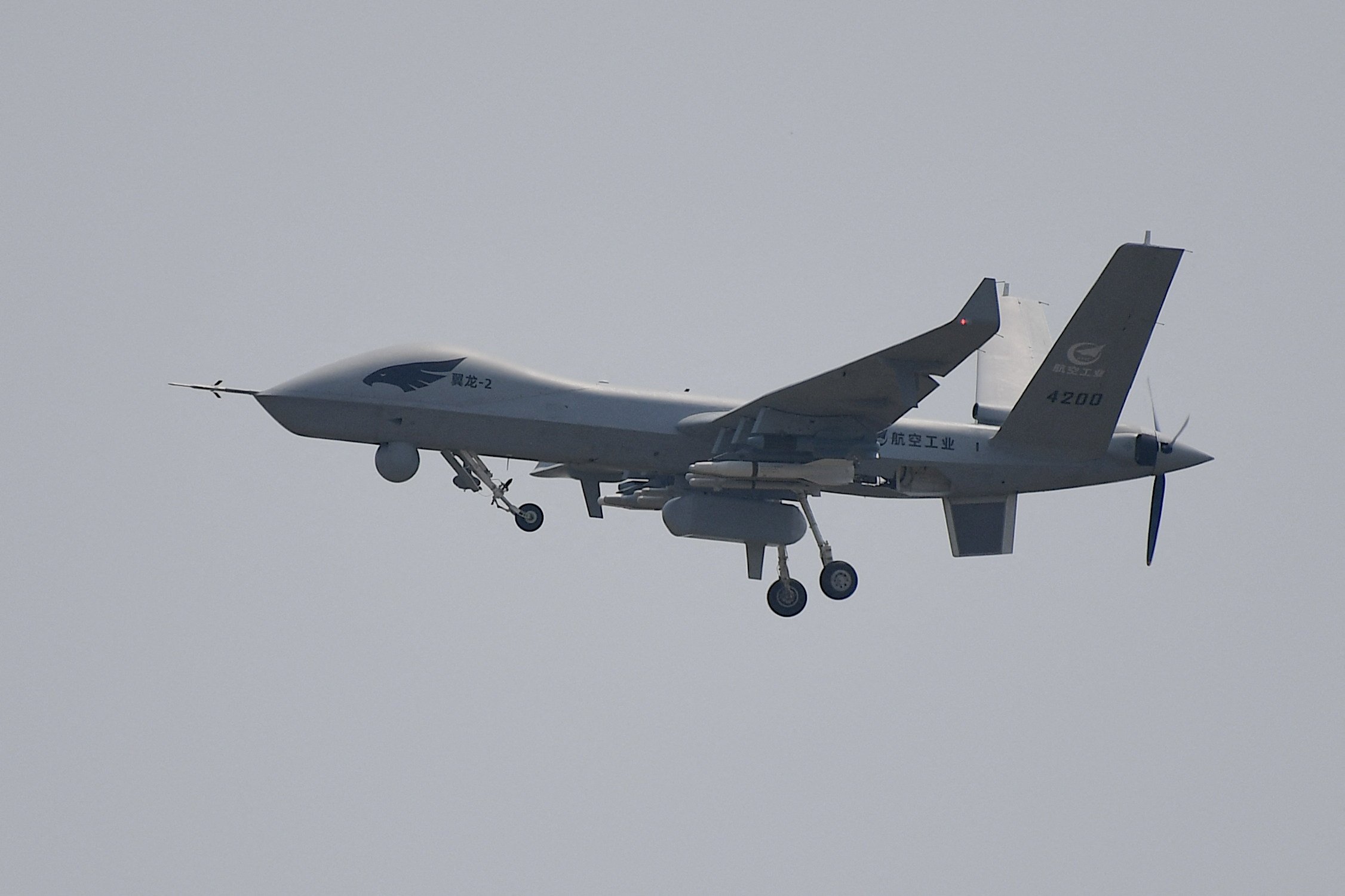 The WL-2 has been acquired by several international buyers and deployed in multiple combat theatres, establishing it as one of China’s most commercially successful military drone exports. Photo: AFP