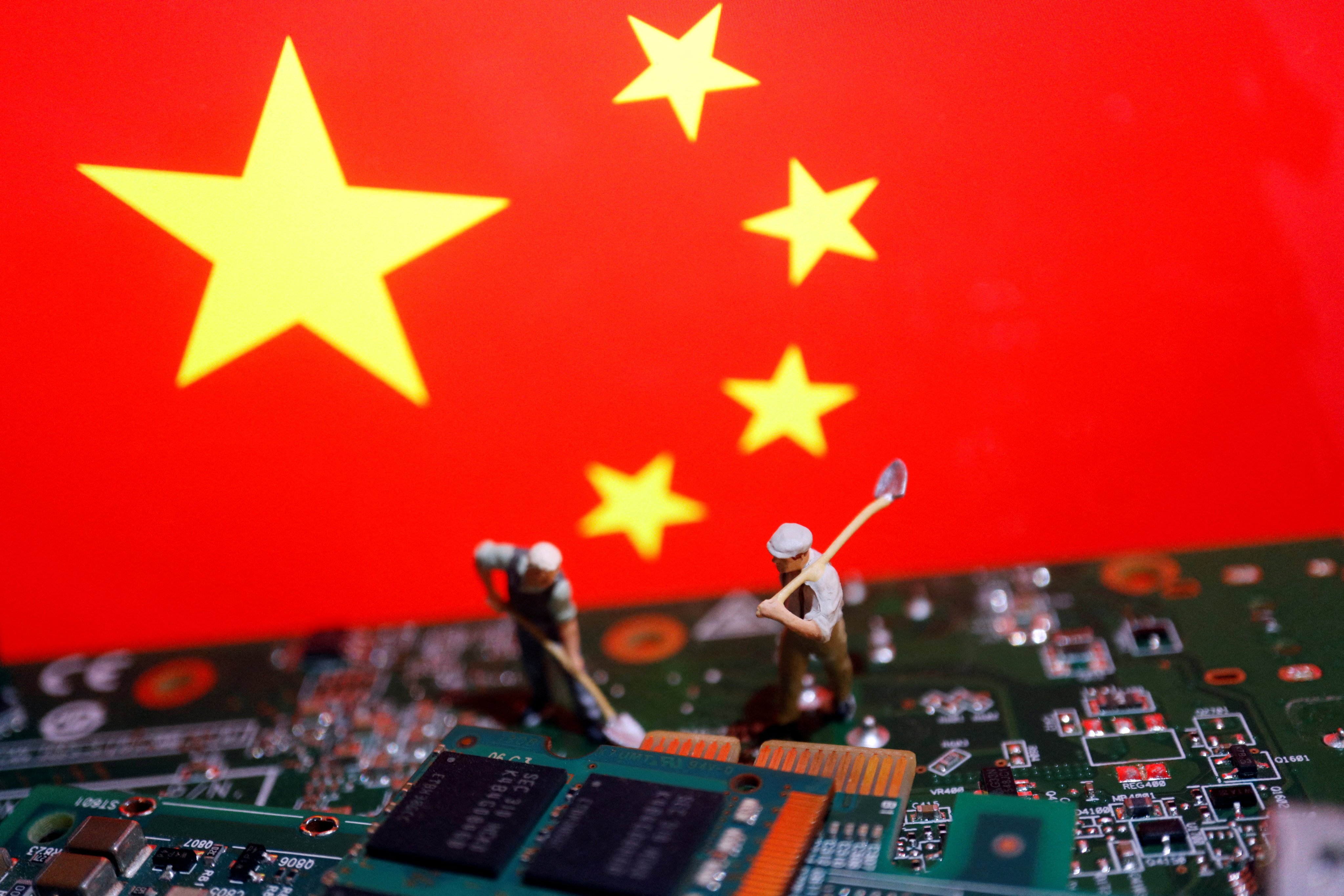 Overall semiconductor industry investment in China saw a decline in the first half of 2025, according a research firm. Photo: Reuters
