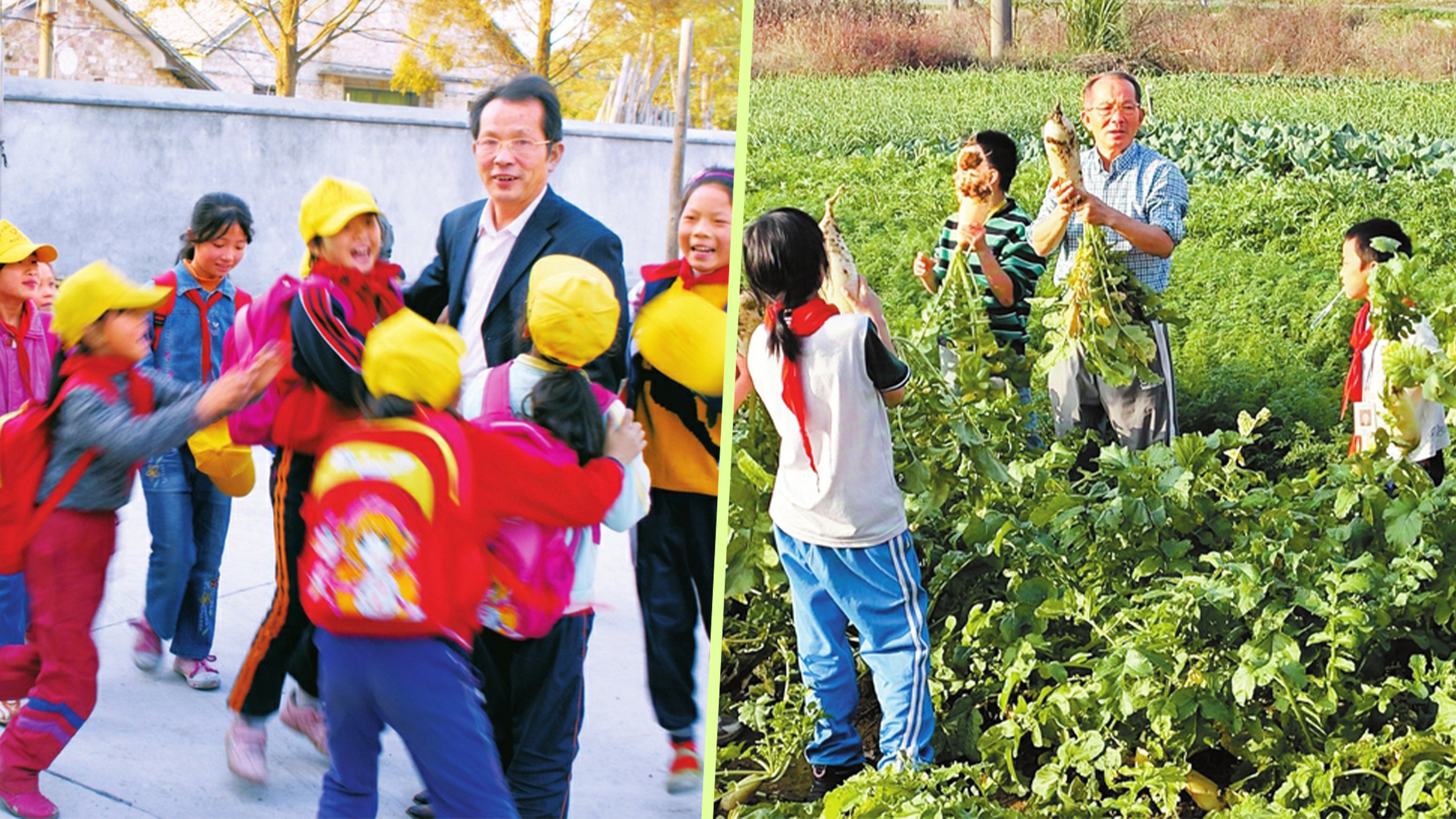 A Chinese man has turned an old factory into a school and free shelter for 348 orphans and deprived children. Photo: SCMP composite/wccdaily