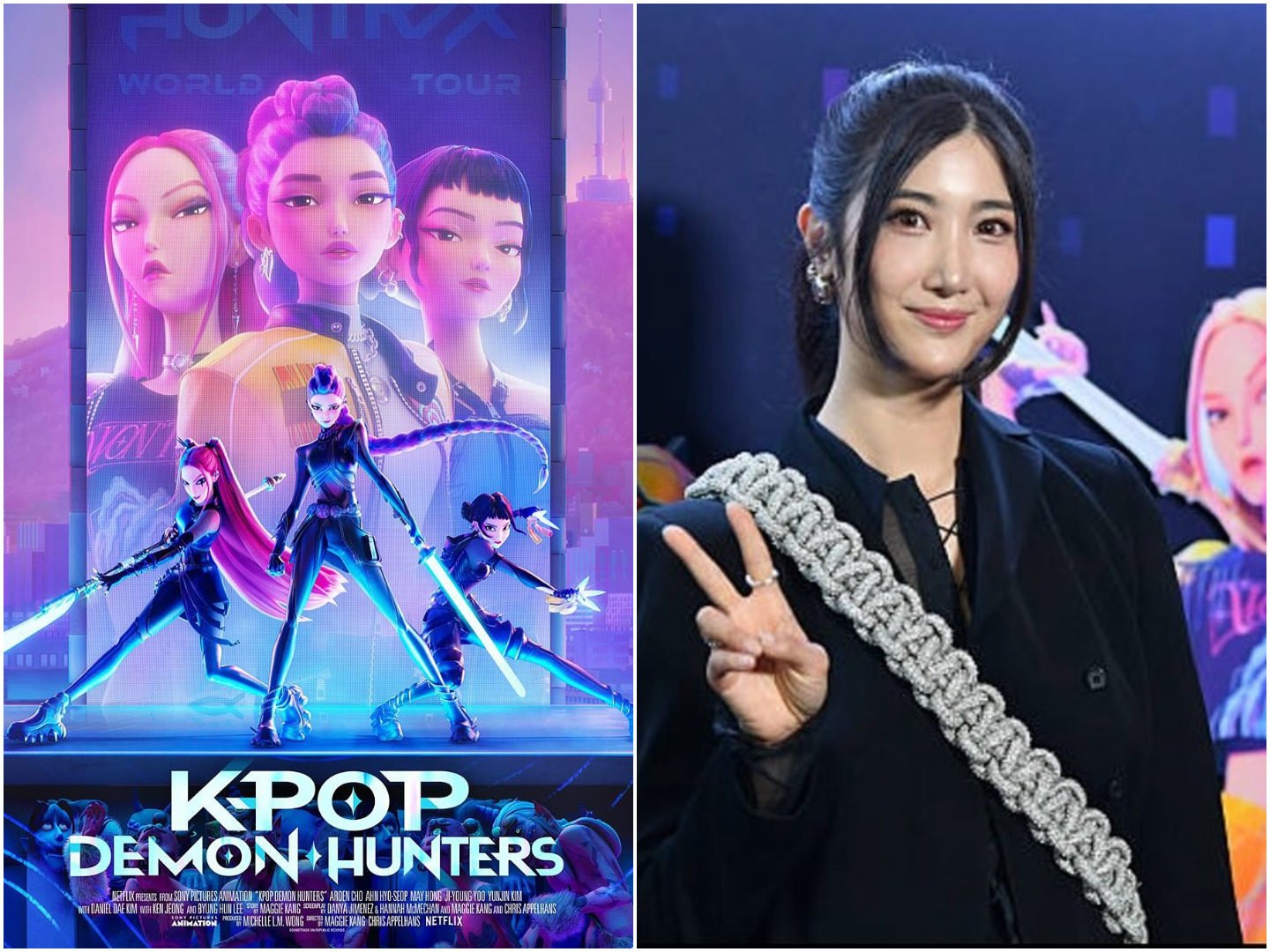 Meet Ejae, the singer-songwriter behind KPop Demon Hunters’ hit song “Golden”, and the singing voice of Rumi in the film. Photo: @chuwenjie, @ejae_k/Instagram