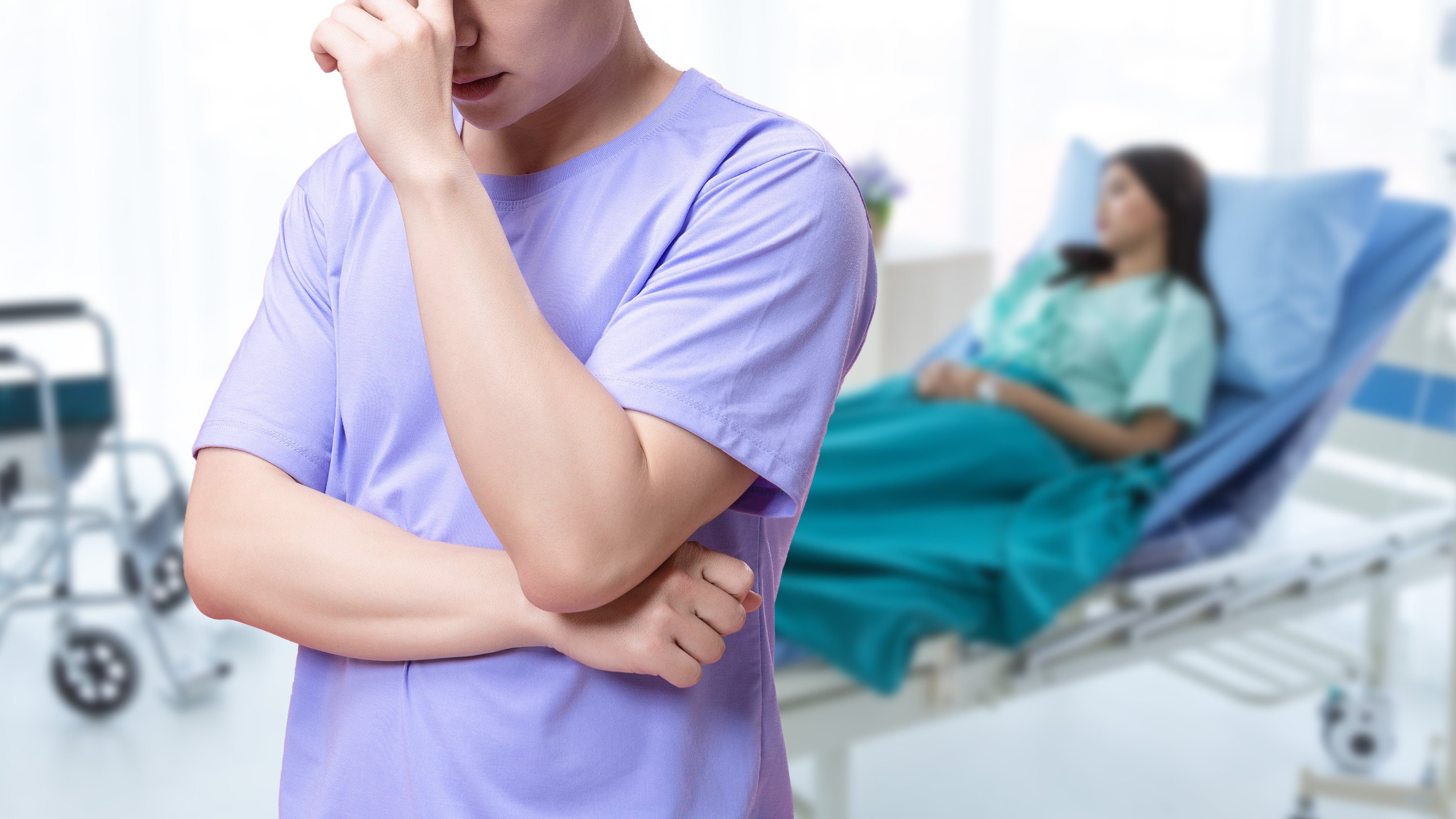 After finding out that the baby his wife aborted was that of his neighbour, a man in China attacked her lover with a knife. Photo: SCMP composite/Shutterstock