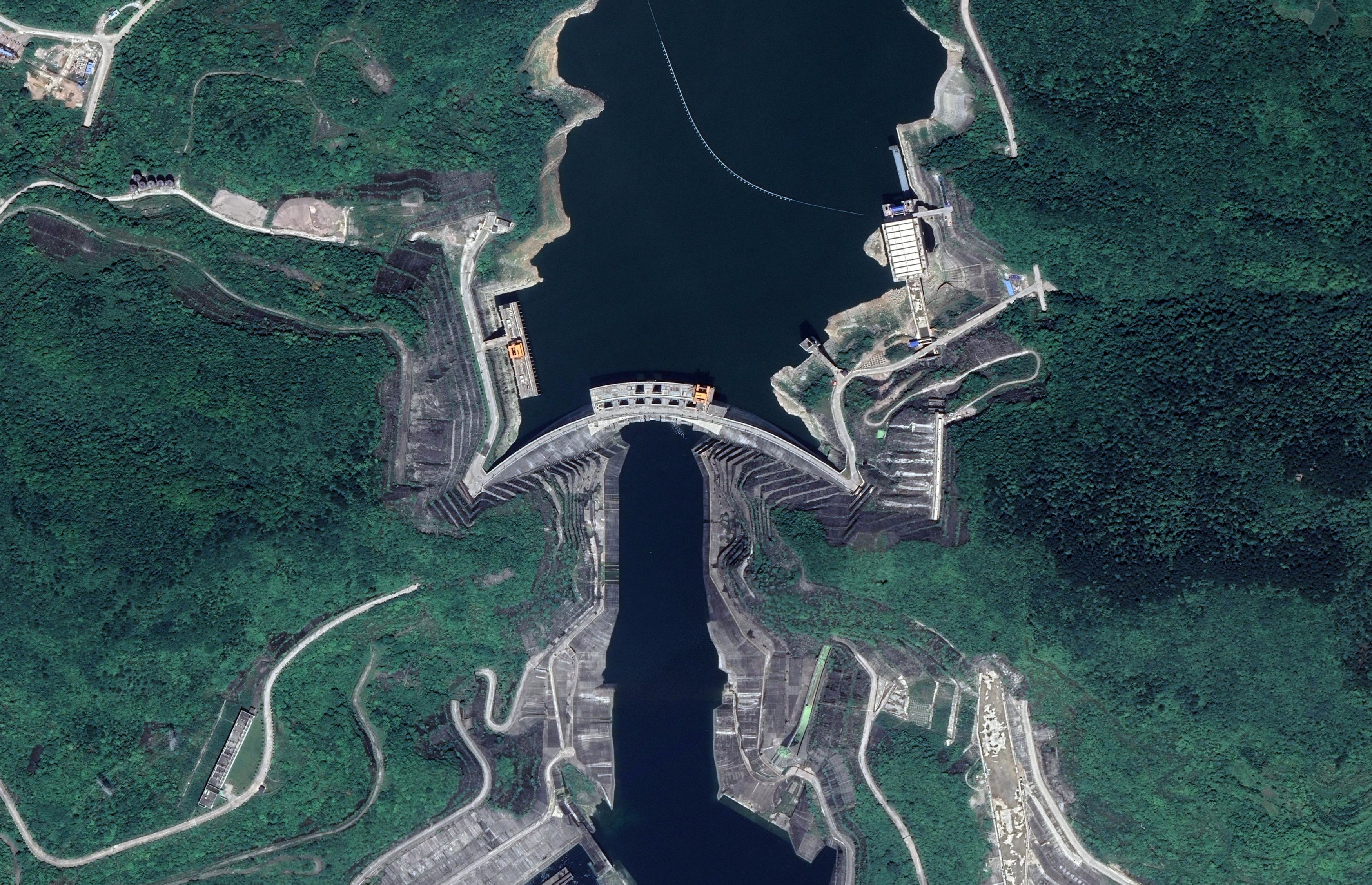 The Xiluodu Dam and hydropower station is the third-largest in China and the fourth-largest in the world. Photo: Shutterstock