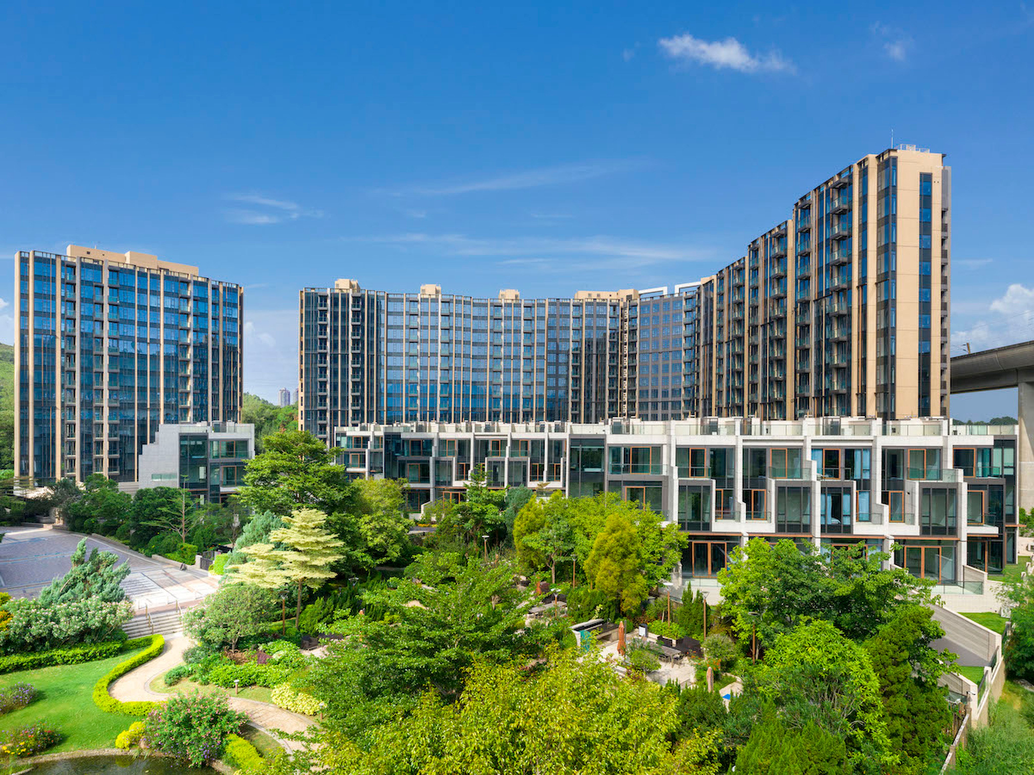 A view of Crescent Green, developed by Road King Infrastructure, in Kam Tin North, Yuen Long. Photo:  Handout