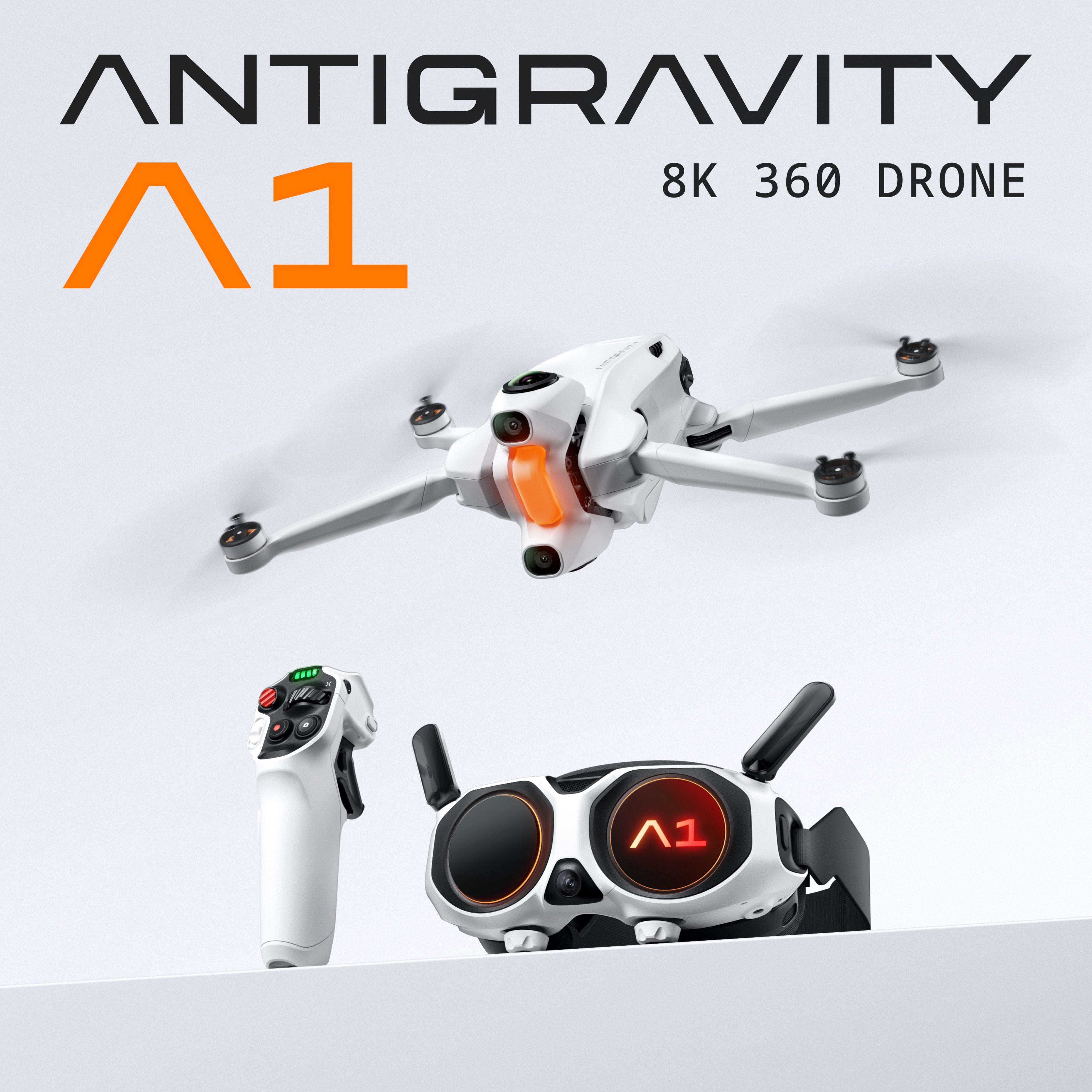 Antigravity A1 is the first product launched by Insta360’s drone brand. Photo: Handout