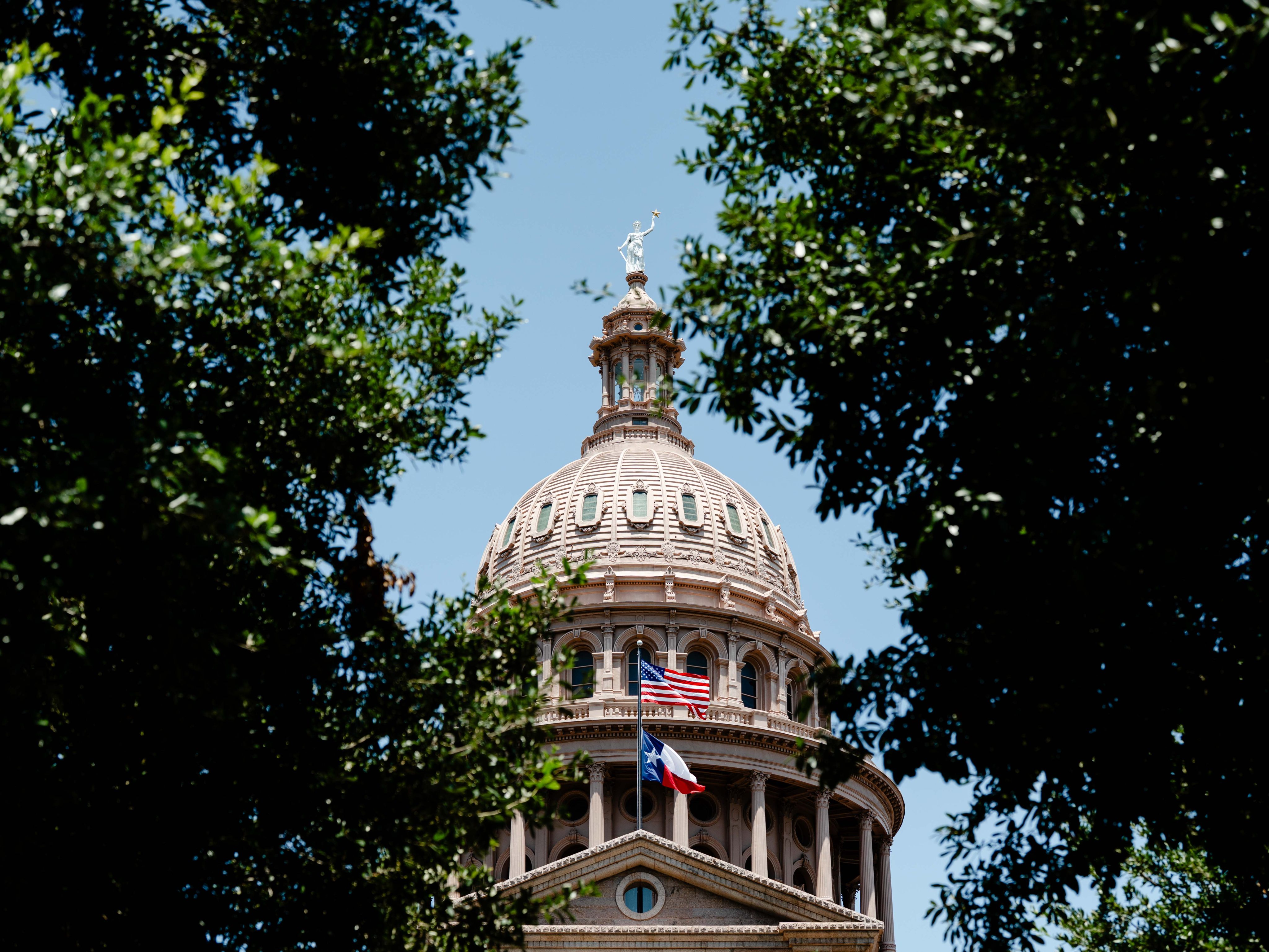 The Texas Capitol in Austin, Texas, Friday. Photo: Xinhua