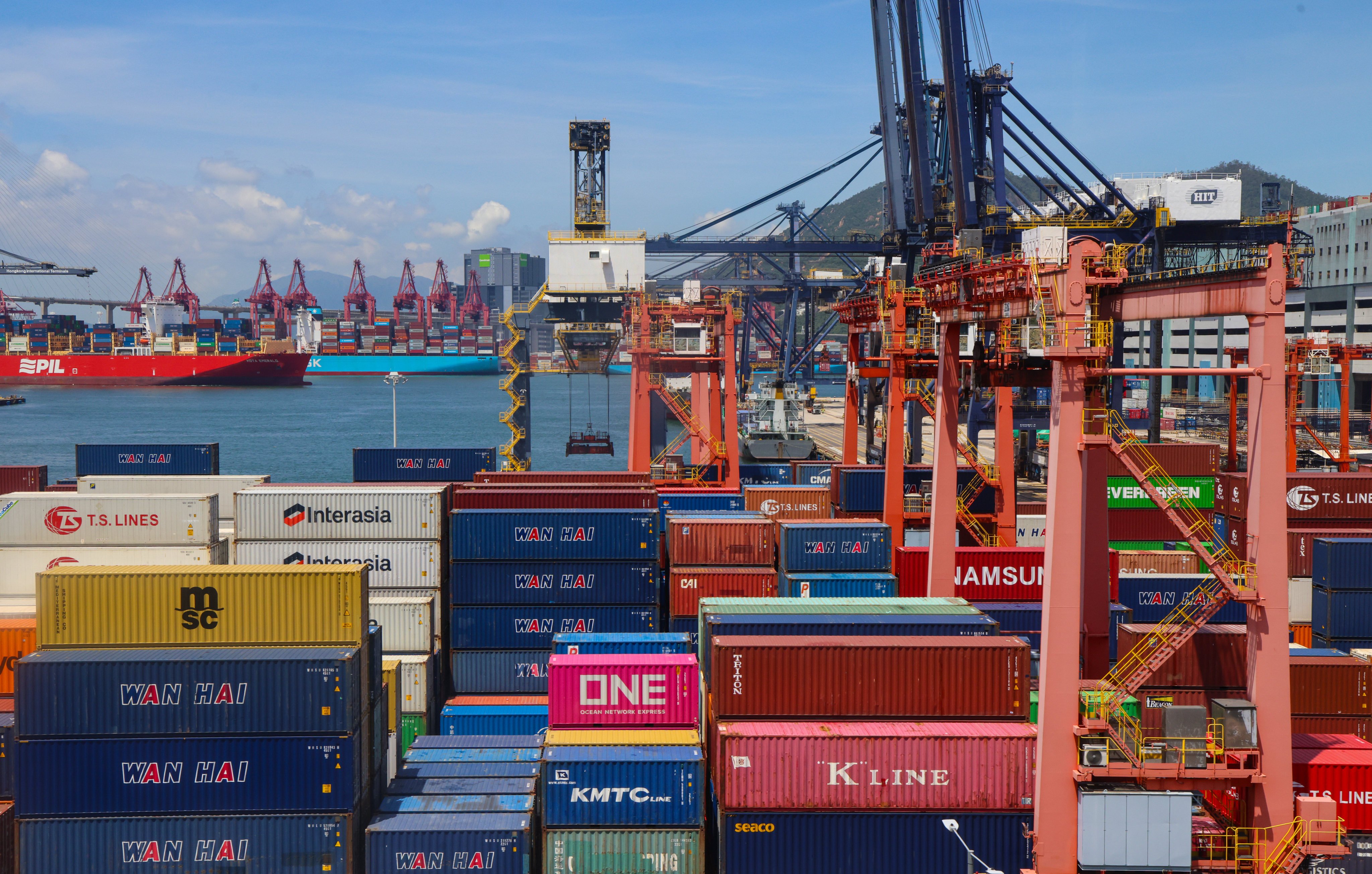 Kwai Chung Container Terminal. Photo: Jelly Tse