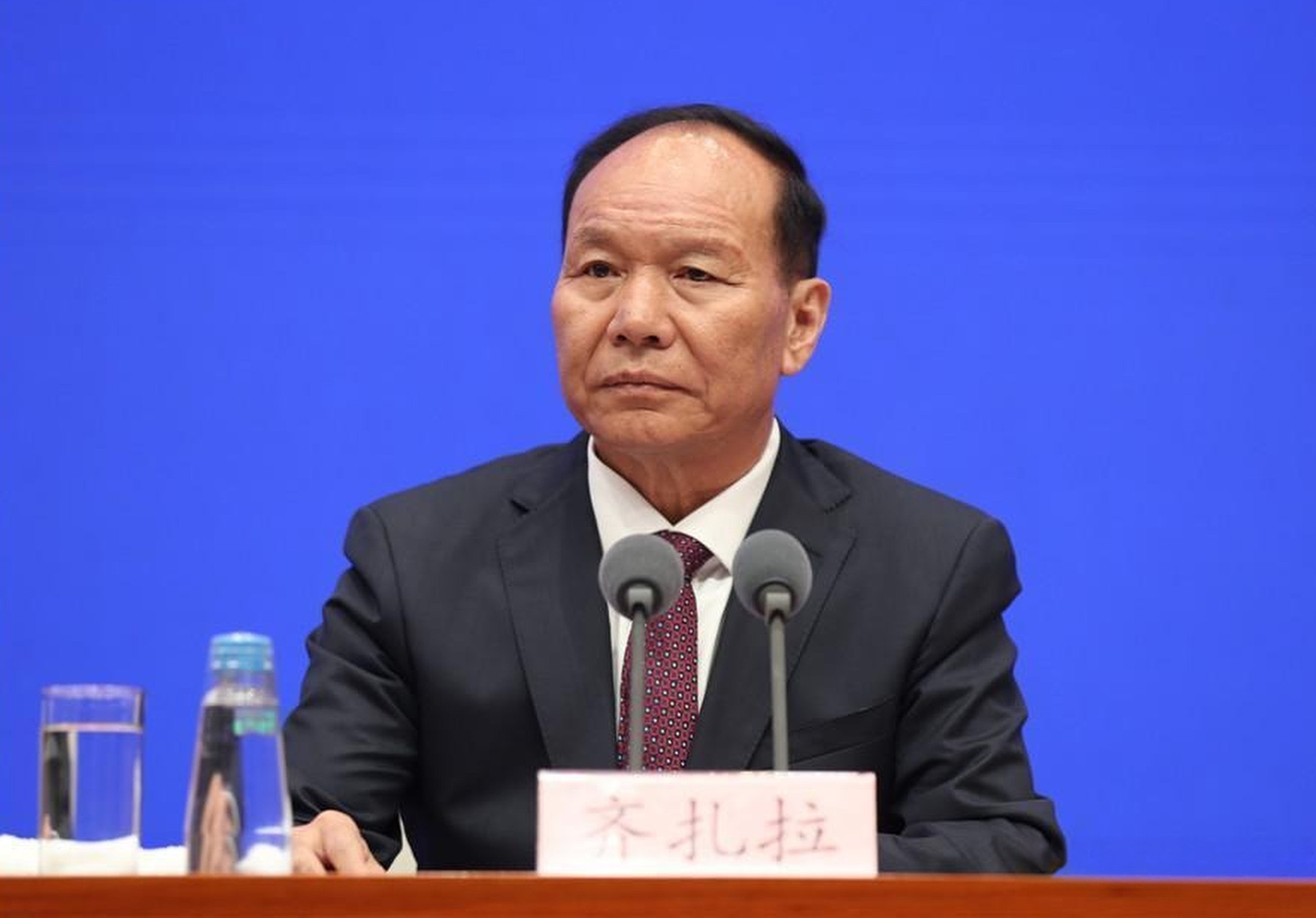 Qizhala, the ethnic Tibetan former chairman of the Tibet autonomous region, was expelled from the Communist Party in July. Photo: Handout