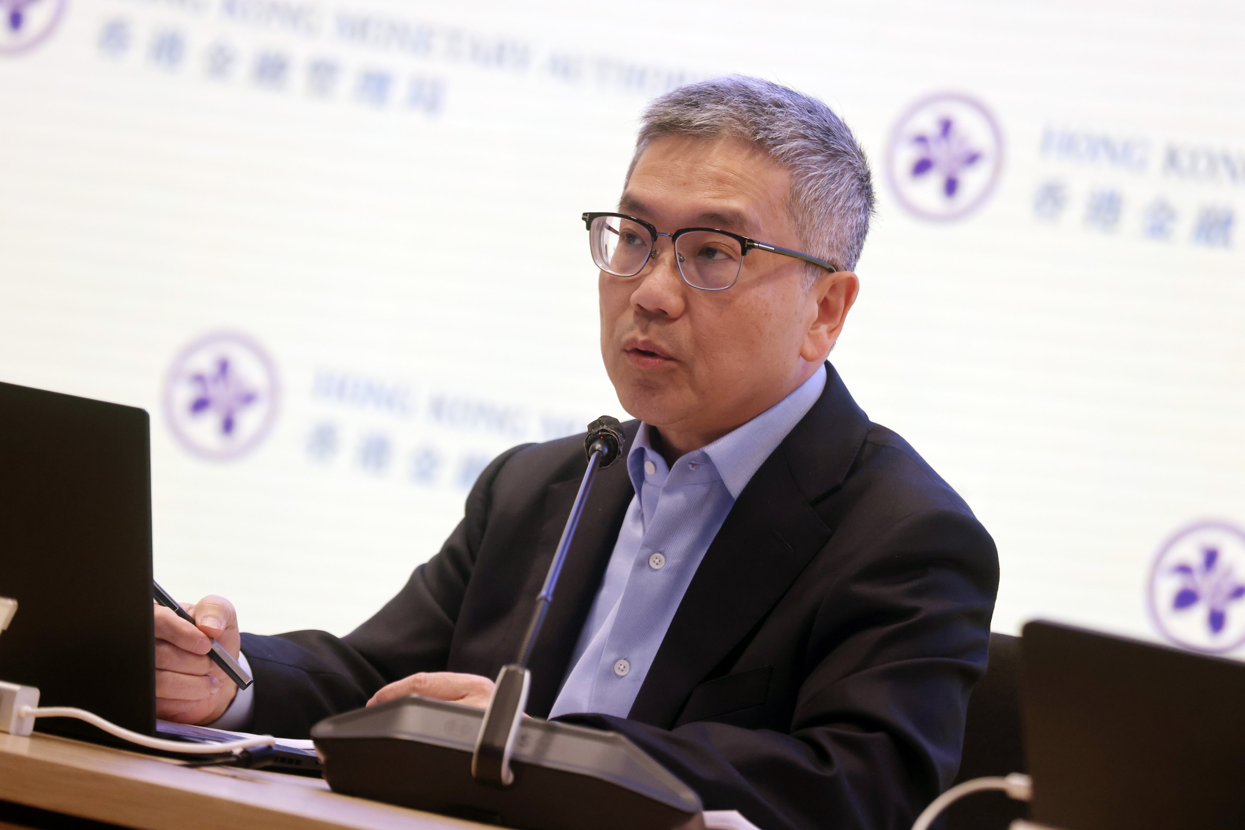 HKMA deputy chief executive Arthur Yuen said bankers who upskill and enhance their productivity would be in demand. Photo: Jonathan Wong