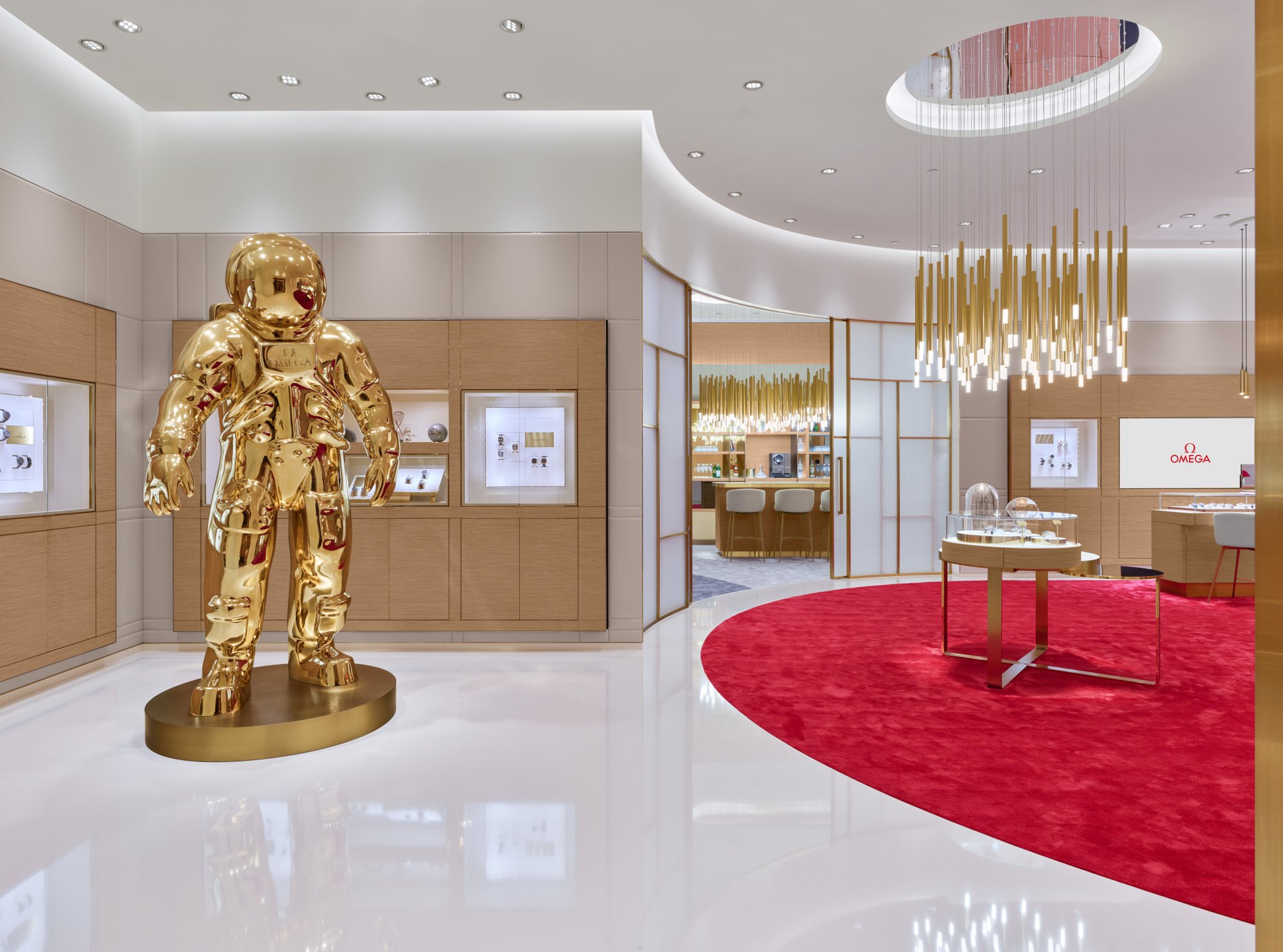 The revamped Omega boutique in the Wynn Macau. Photo: Handout