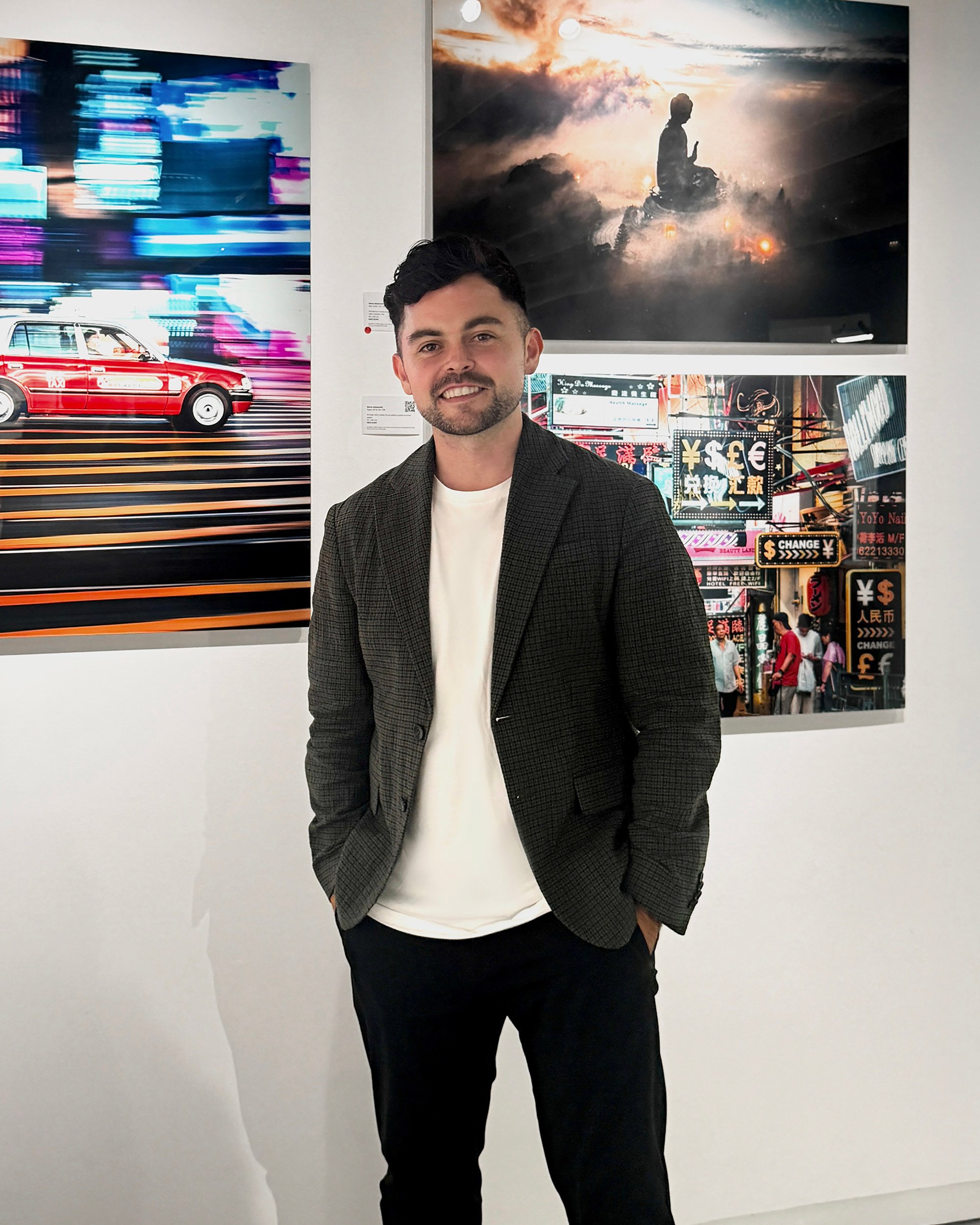 Ainsworth in May 2025, after being sober for 10 months. Photo: Derry Ainsworth