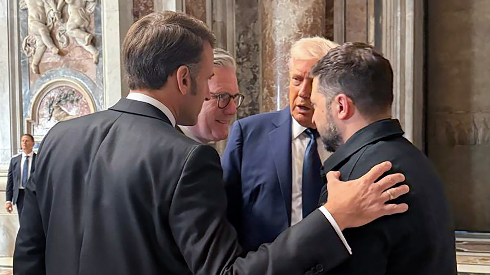 European leaders to join Zelensky, Trump for talks