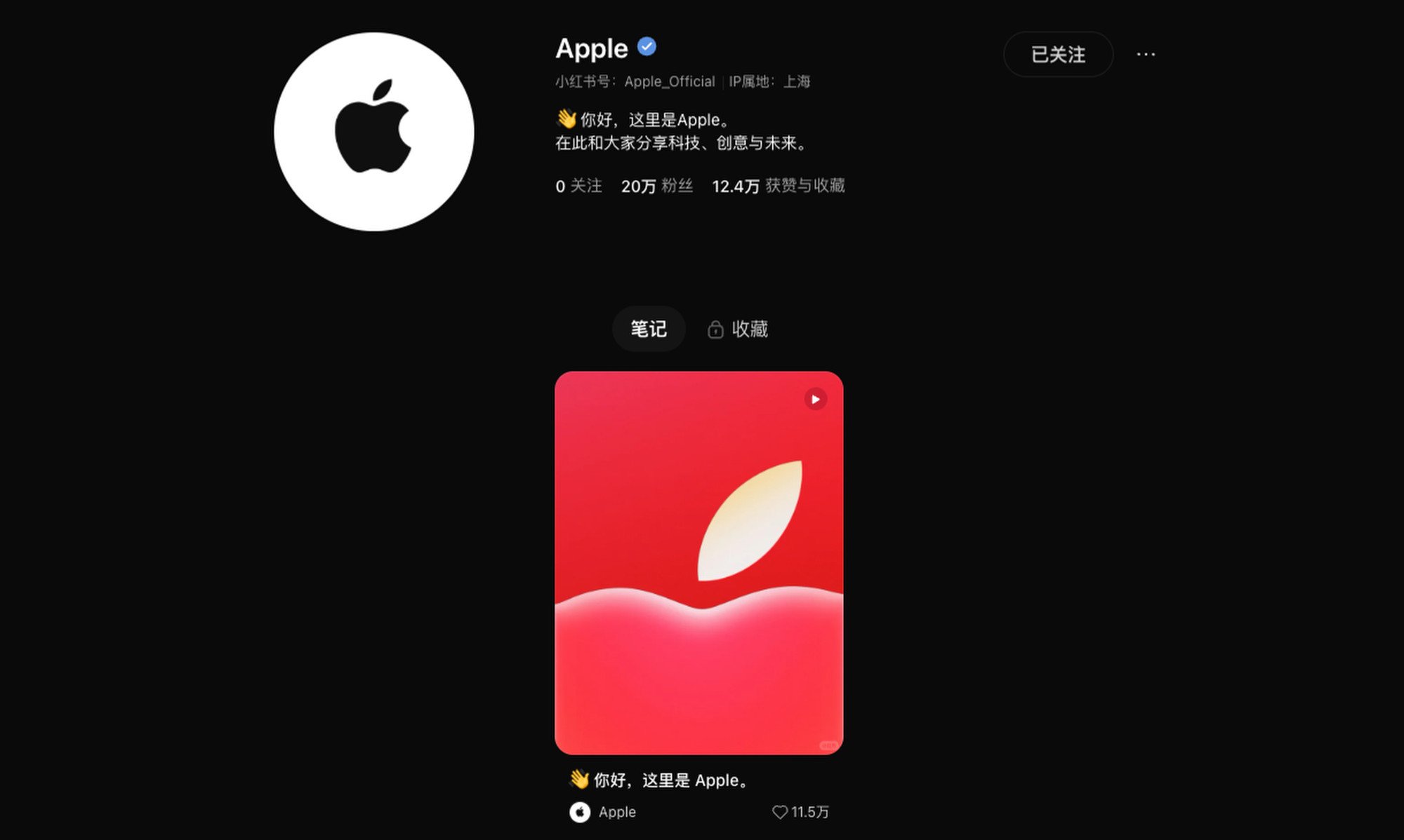 Apple's new presence on RedNote comes ahead of the launch of the iPhone 17 series. Photo: Handout