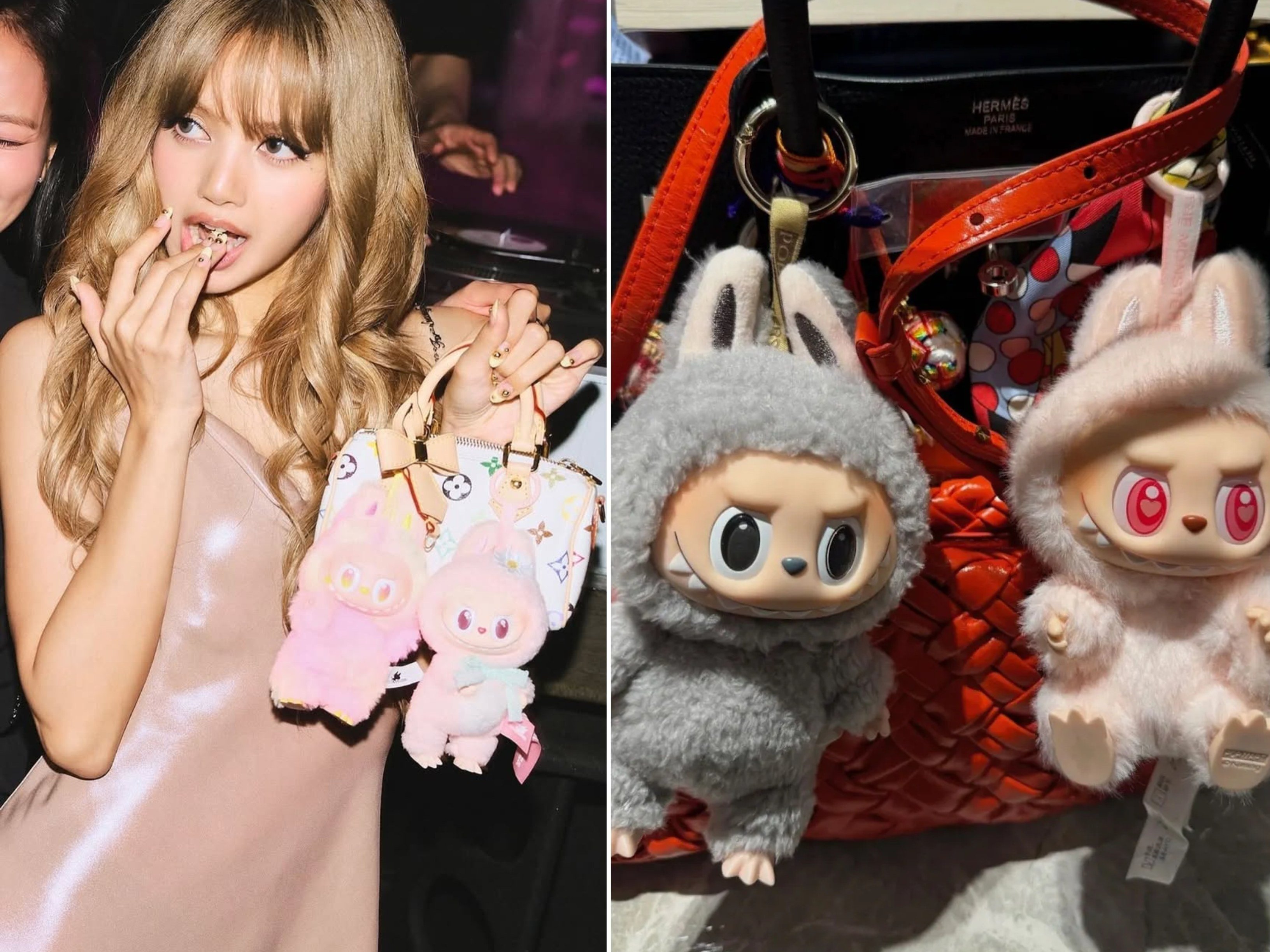 Celebrities from Blackpink’s Lisa to Dua Lipa are fans of the quirky Labubu doll. Photos: @lalalalisa_m; @dualipa/Instagram