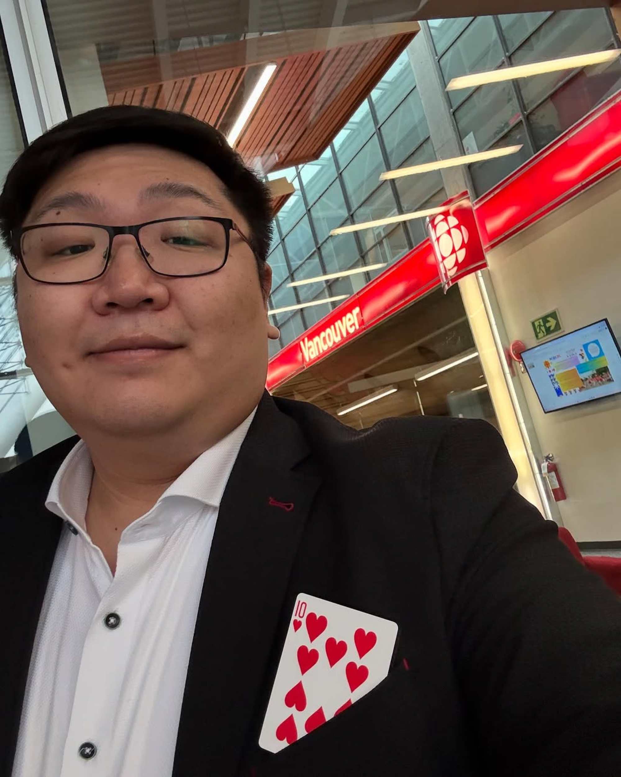 Earlier this year, Hsueh performed his magic on a morning radio programme for the Canadian Broadcasting Corporation. Photo: Billy Hsueh