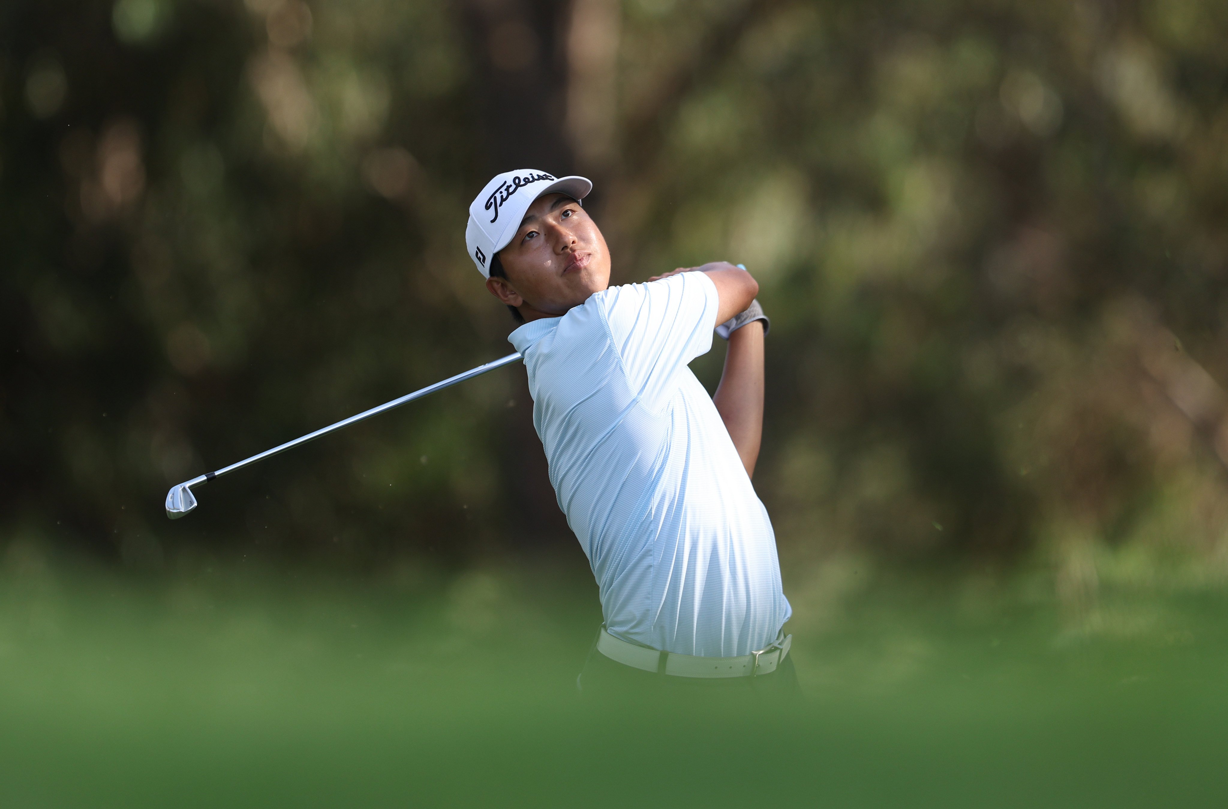 Kelvin Si plays a shot during last month’s International Series Morocco. Photo: Handout