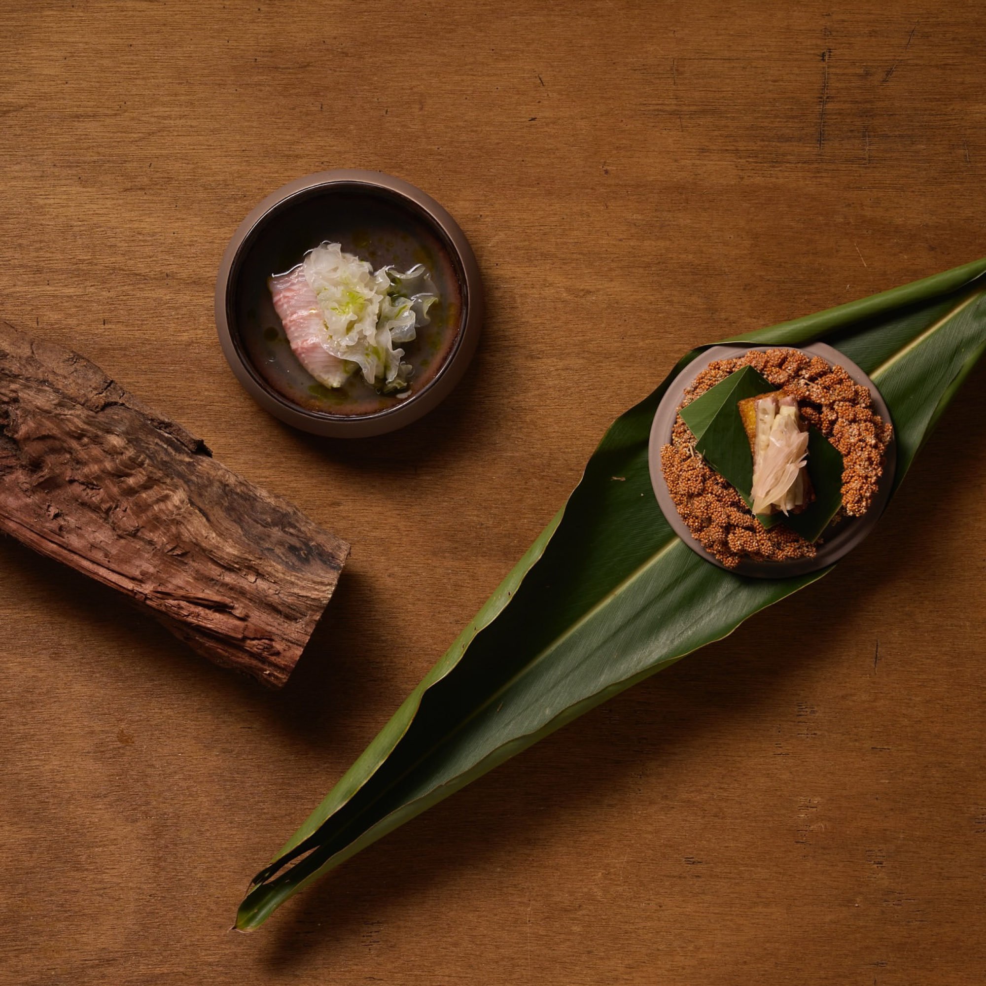 A cold appetiser at Hosu. Photo: Instagram/hosu_tw