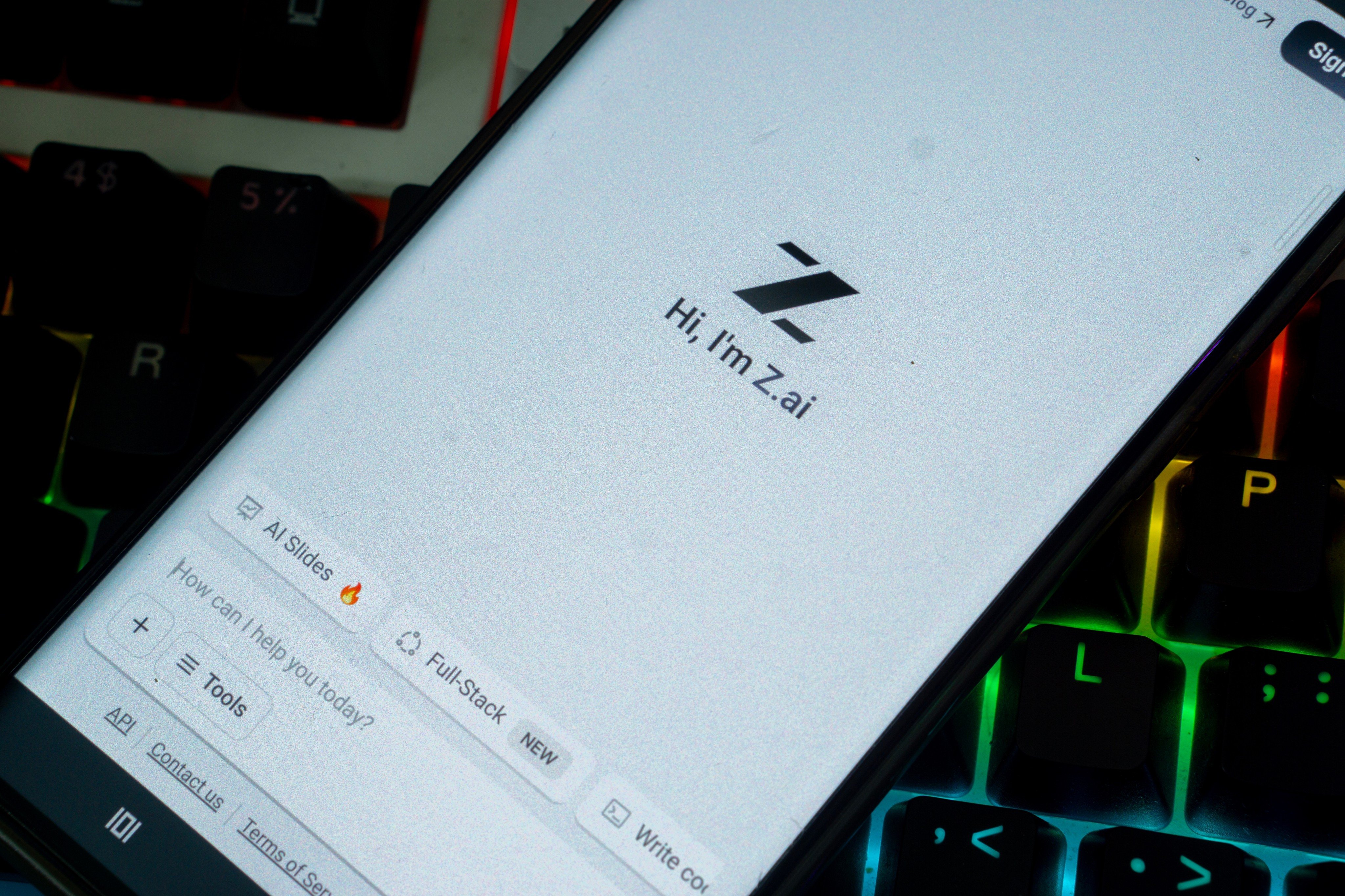 Z.ai’s general-purpose AI agent can autonomously handle everyday tasks such as ordering food and making reservations online. Photo: Shutterstock