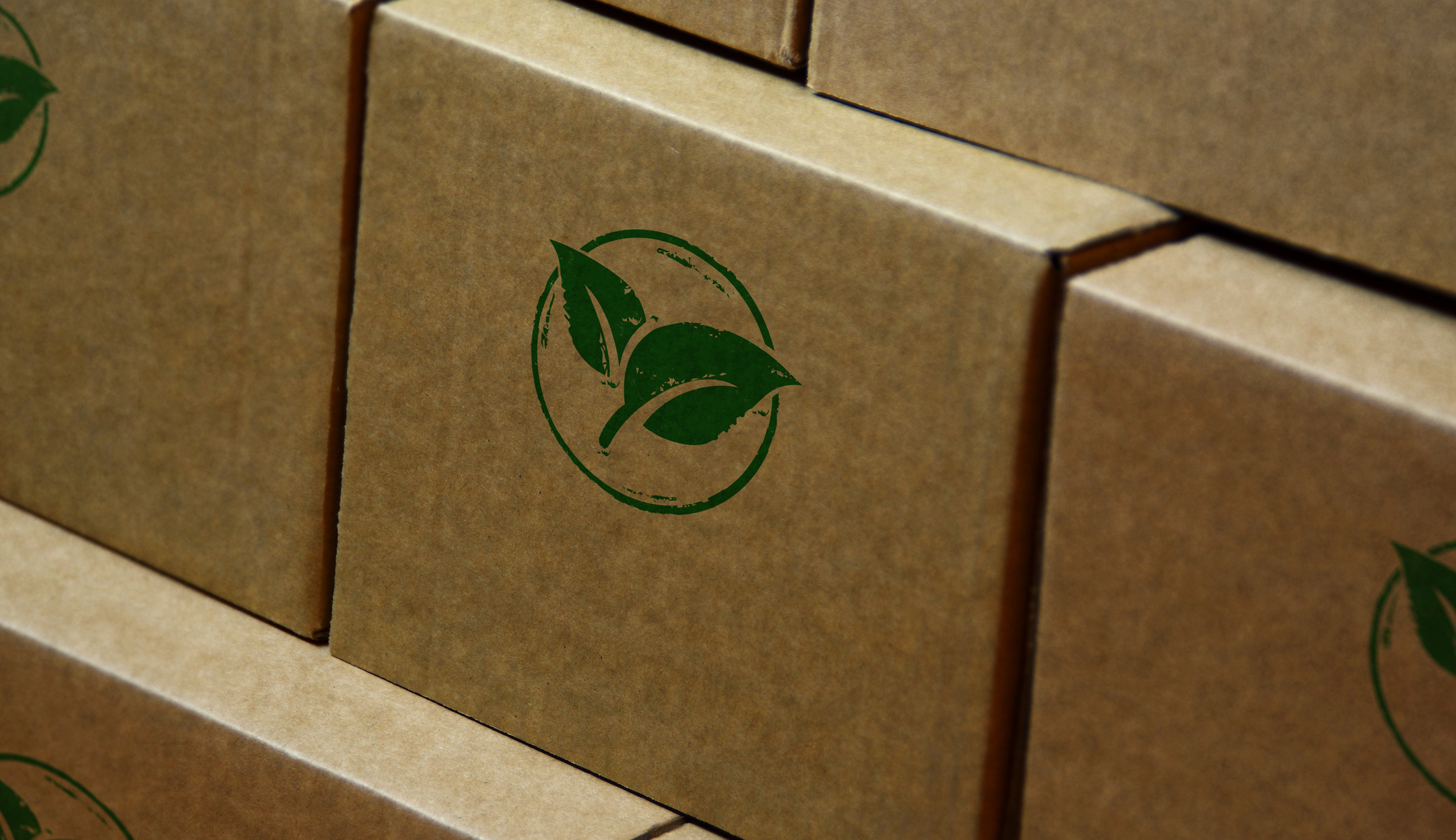 [Shutterstock] Green leaf eco friendly symbol stamp printed on cardboard box. Co2 neutral, ecology, environment, nature and climate concept.
Stock Photo ID: 2041962542