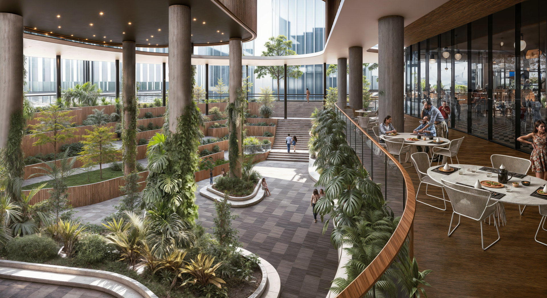 The Greenbelt Malls in the Philippines’ main business district of Makati City are among the retail assets of Ayala Land. Photo: Handout