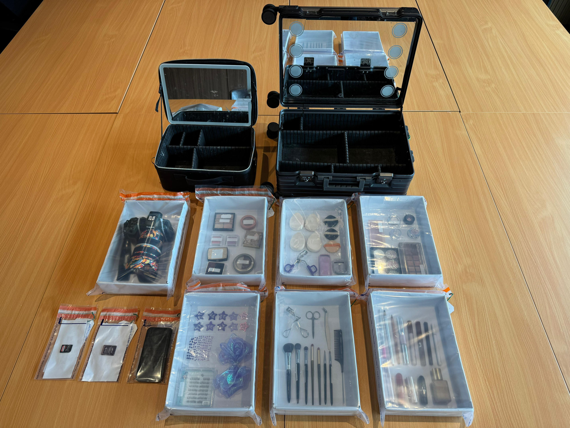 Some suspects allegedly worked unlawfully as make-up artists for fans attending concerts by G.E.M. Photo: Handout