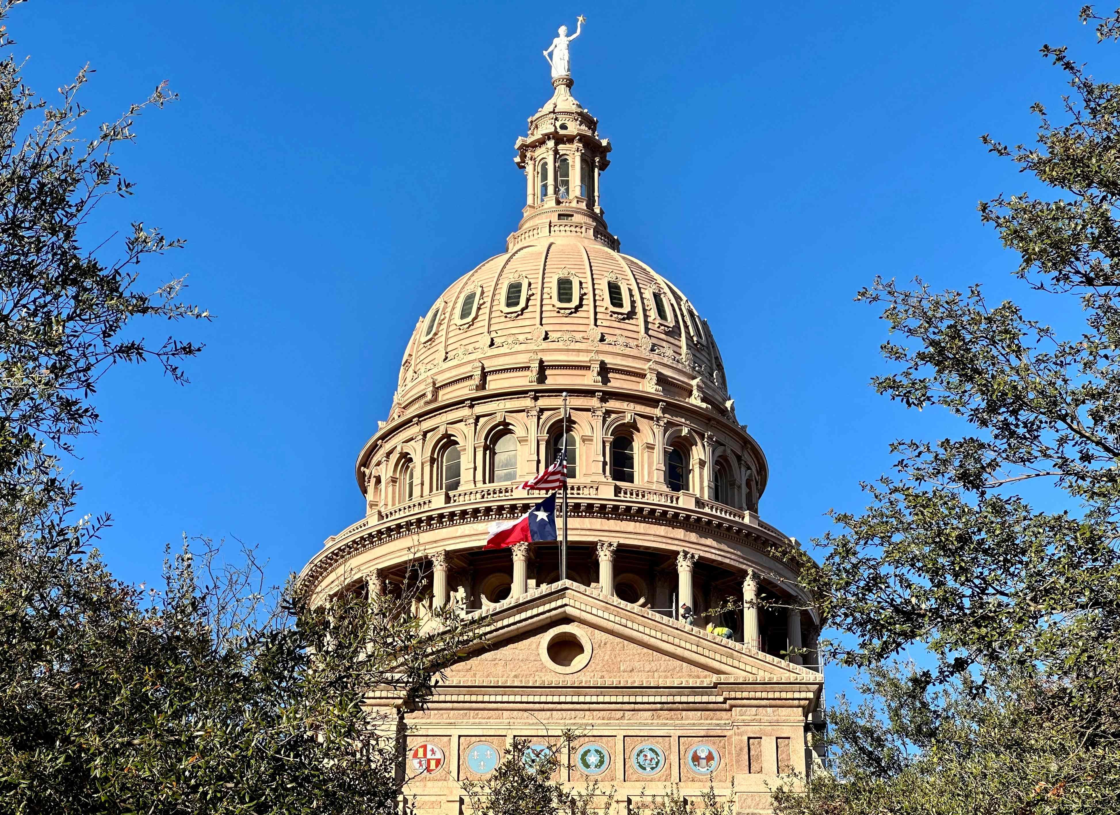 The Texas State Capitol in Austin, Texas. On Saturday, Republicans approved a controversial electoral map to gain seats and sustain their slim US House majority. Photo: AFP