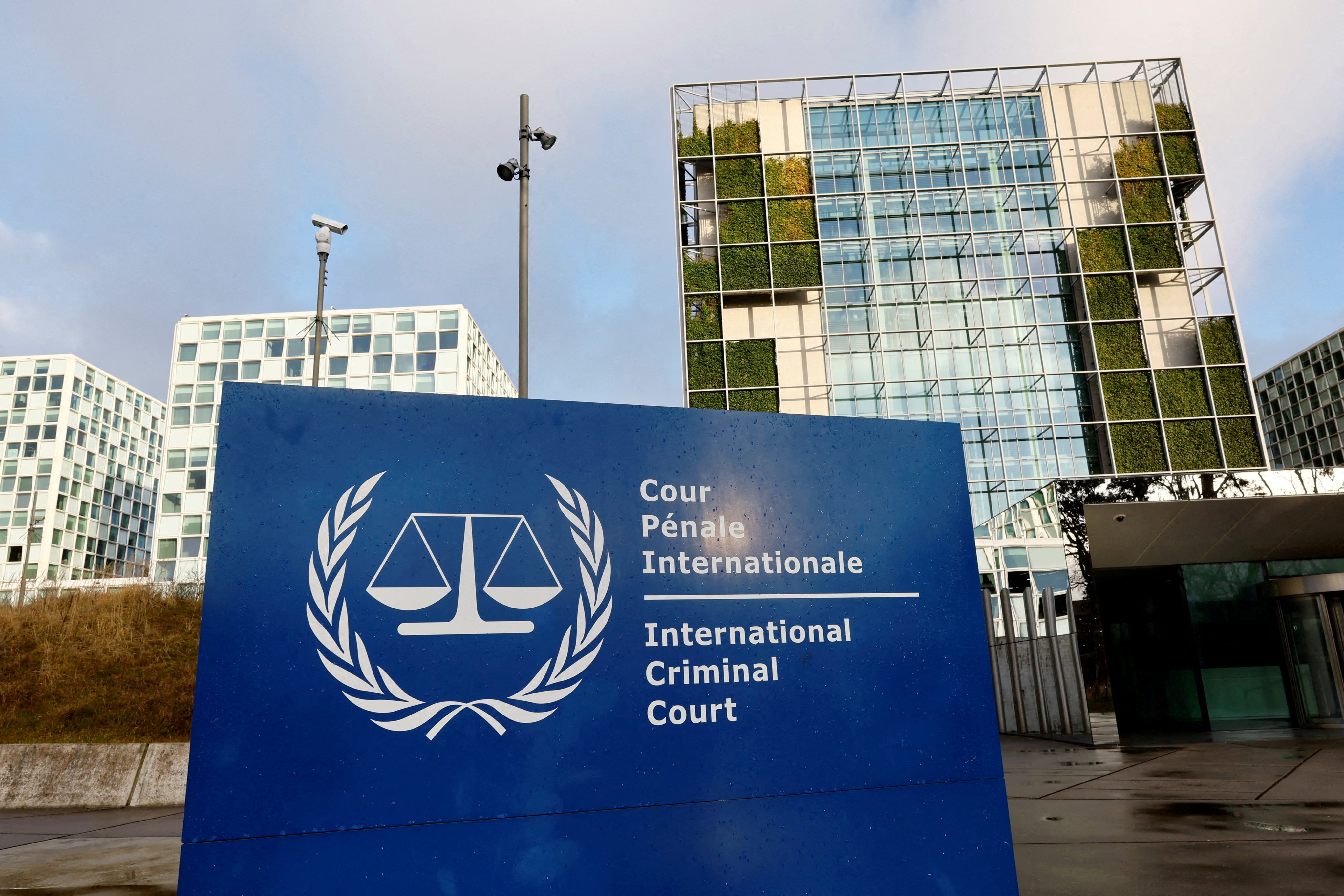 A general view of the International Criminal Court, in The Hague, Netherlands, March 12, 2025. Photo: Reuters