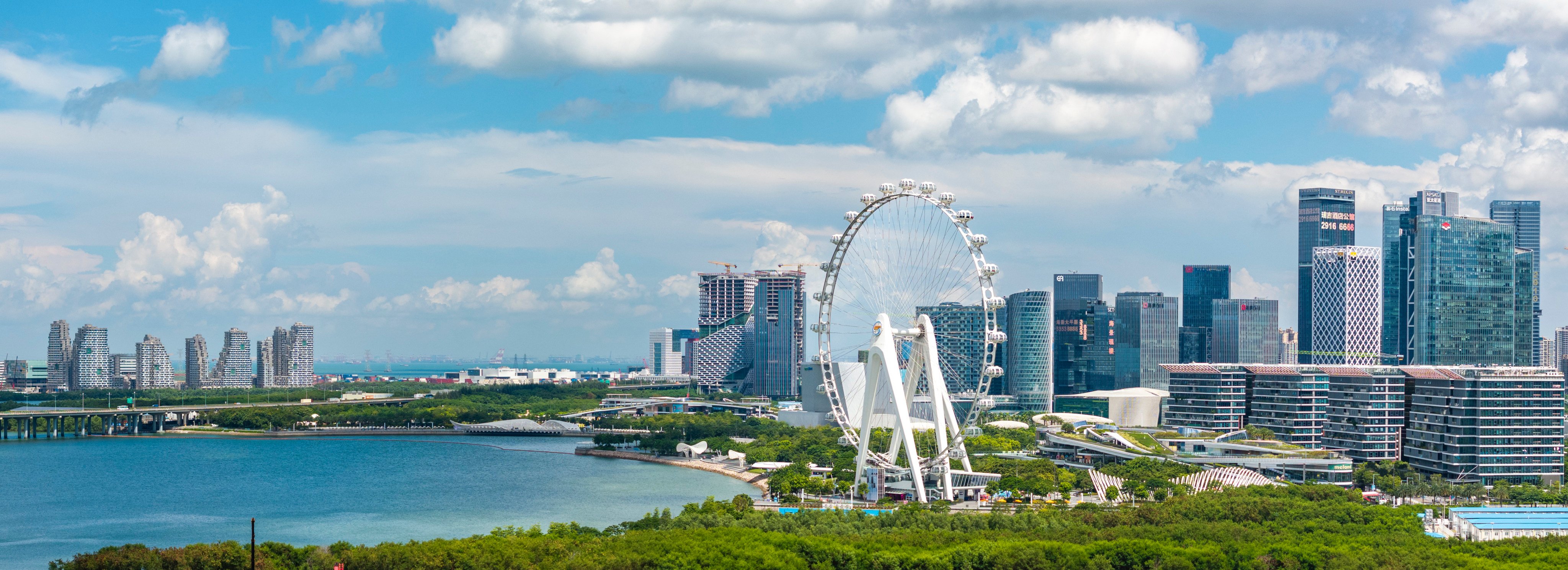Qianhai, which was established on reclaimed land in 2010, continues to drive closer ties between mainland China, Hong Kong and Macau and develop modern service industries.