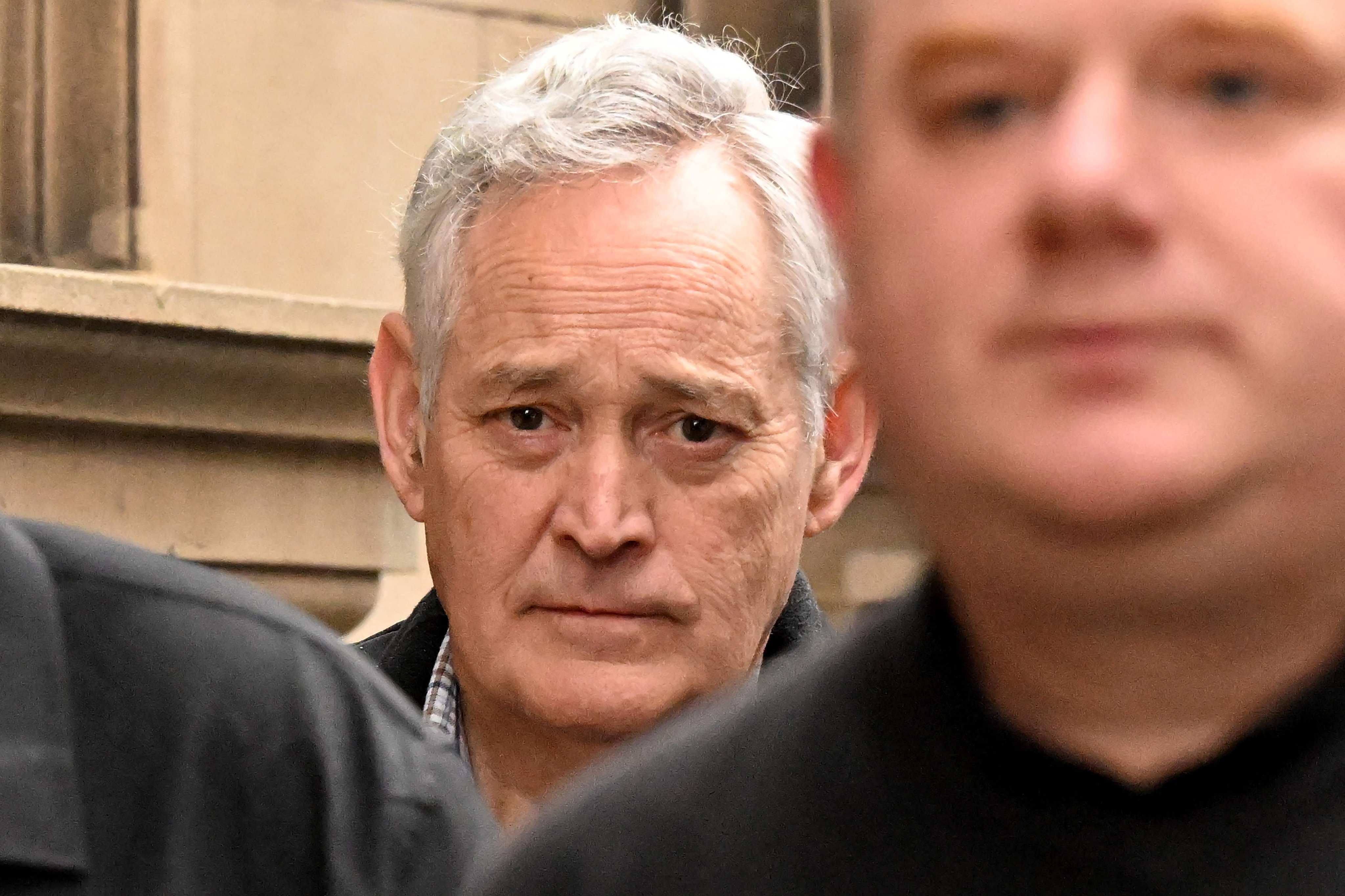 Pastor Ian Wilkinson outside the court buildings in Melbourne in August last year. Photo: AFP