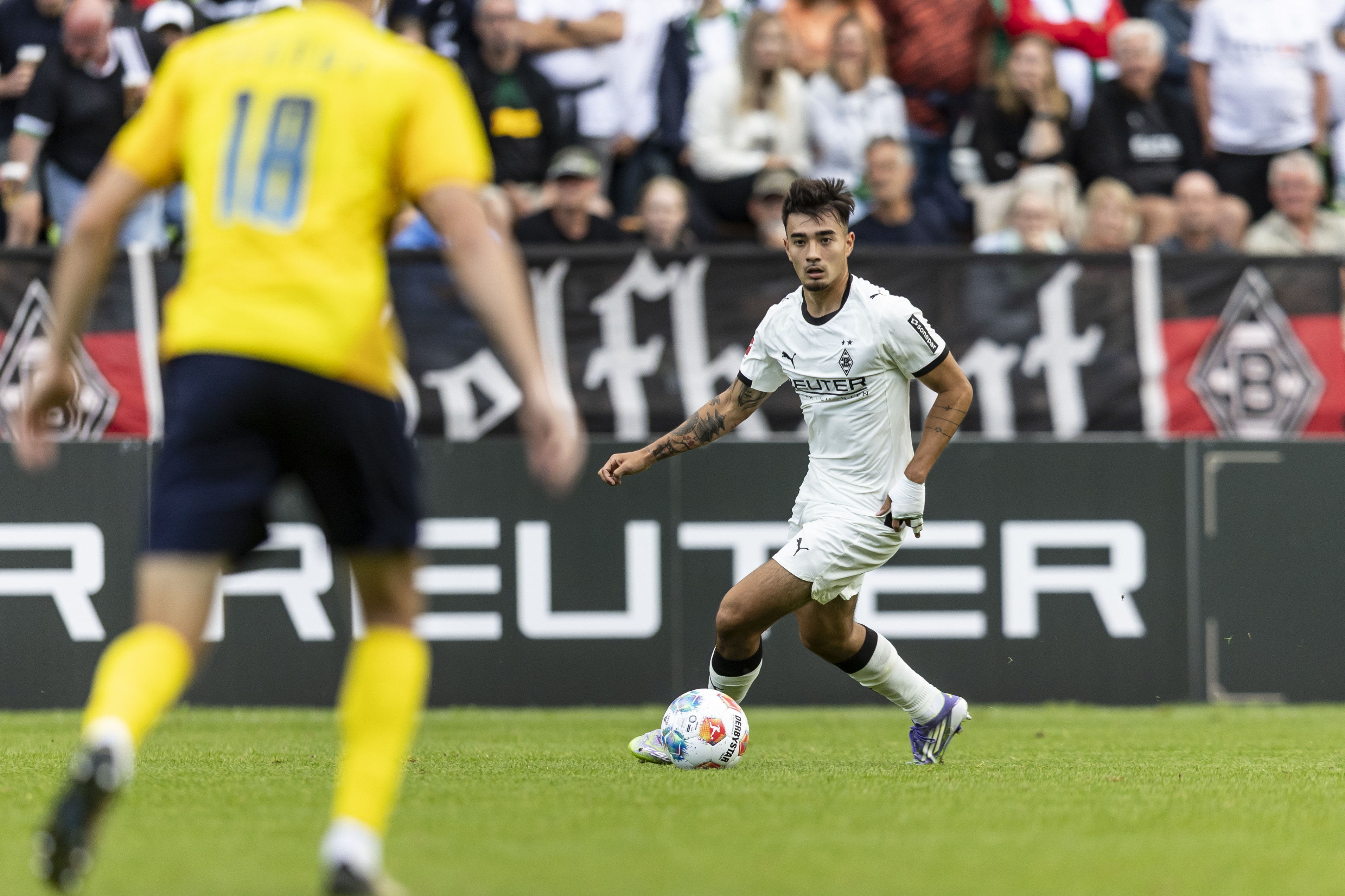Midfielder Jens Castrop made his Bundesliga debut for Borussia Moenchengladbach on Sunday as a substitute. Photo: Getty Images