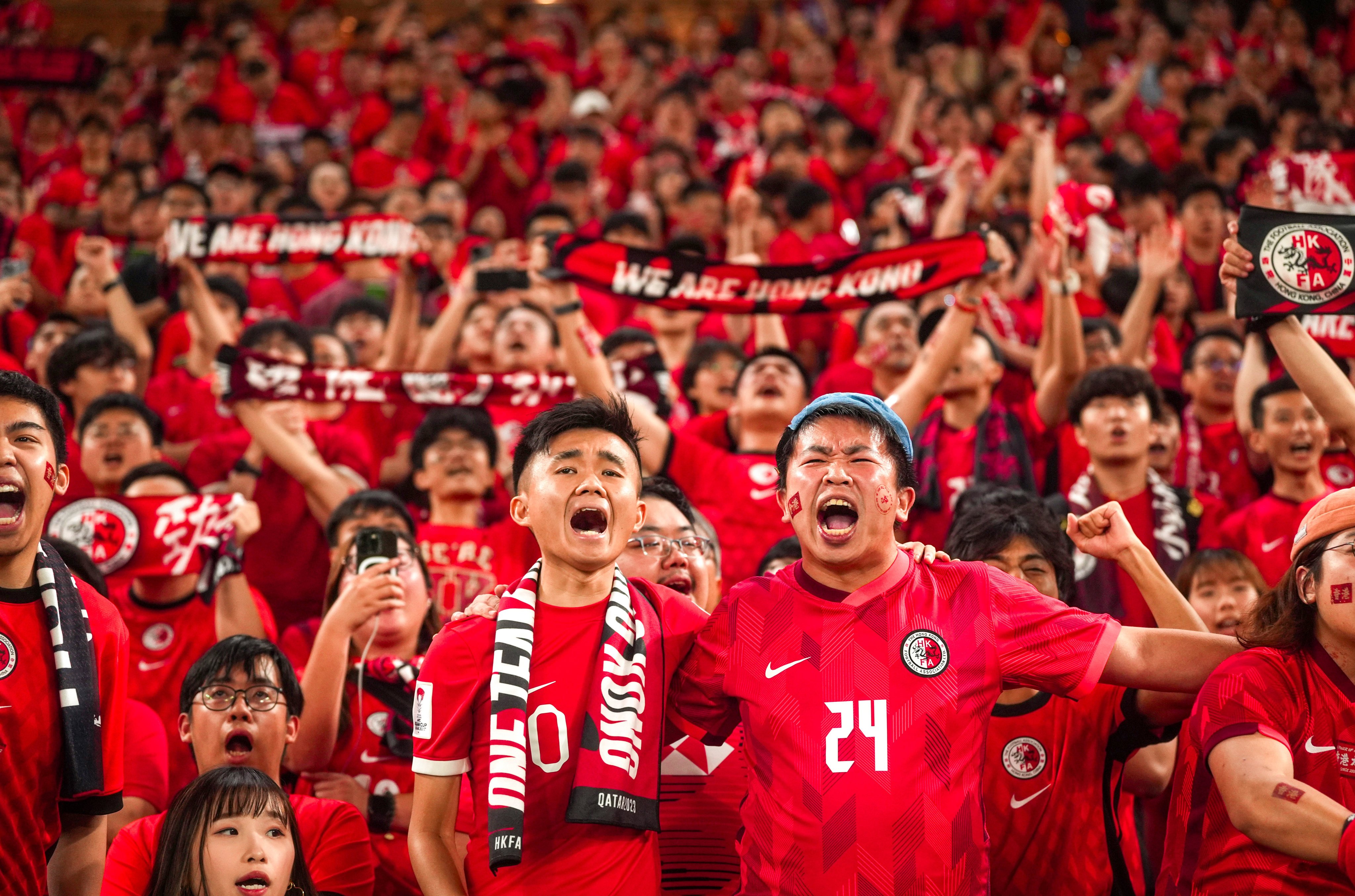 Hong Kong’s clash with India in June drew 42,000 spectators to Kai Tak Stadium. Photo: Elson Li