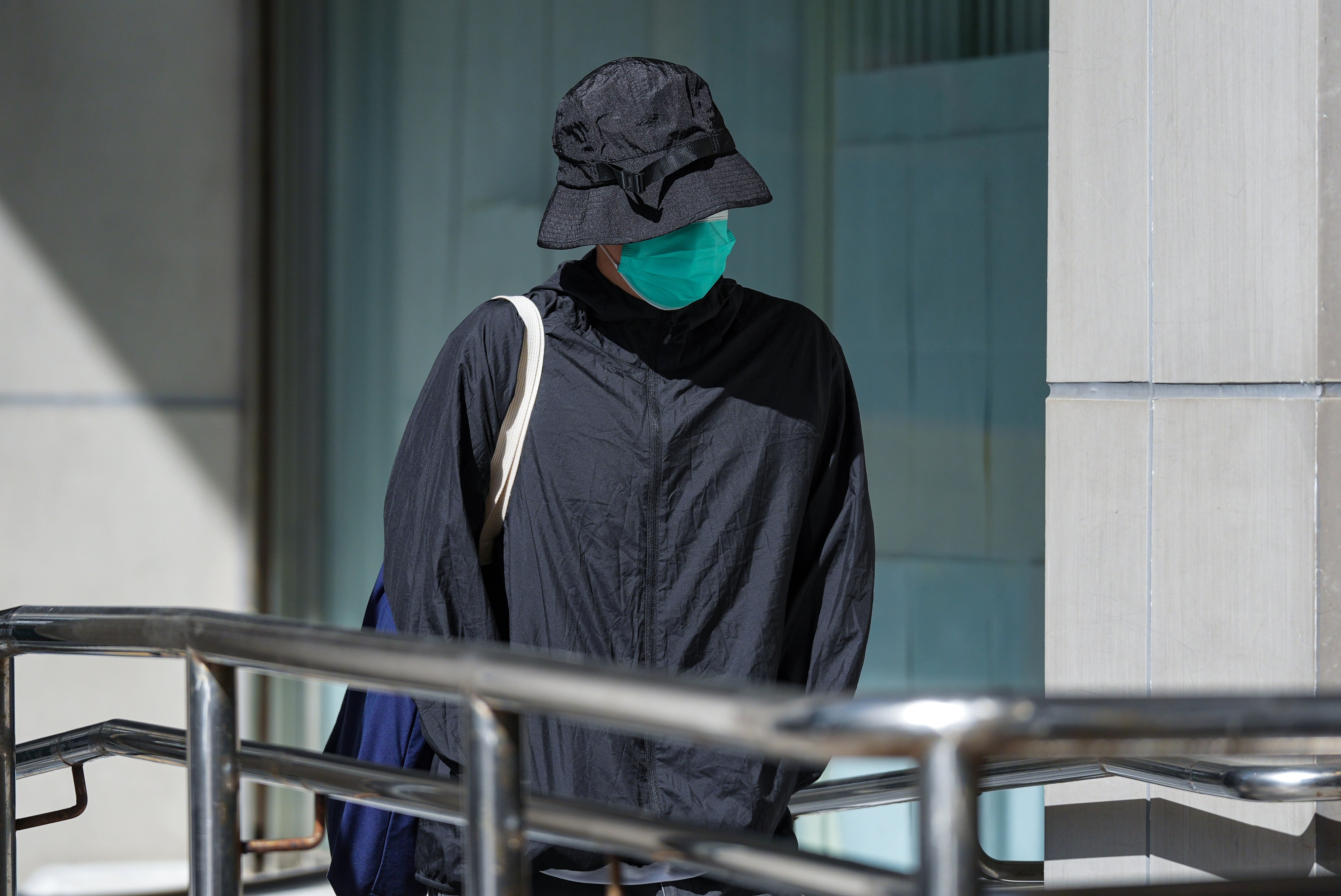 Lau Pun-hei has been sentenced to 180 hours of community service for insulting the national anthem. Photo: Eugene Lee