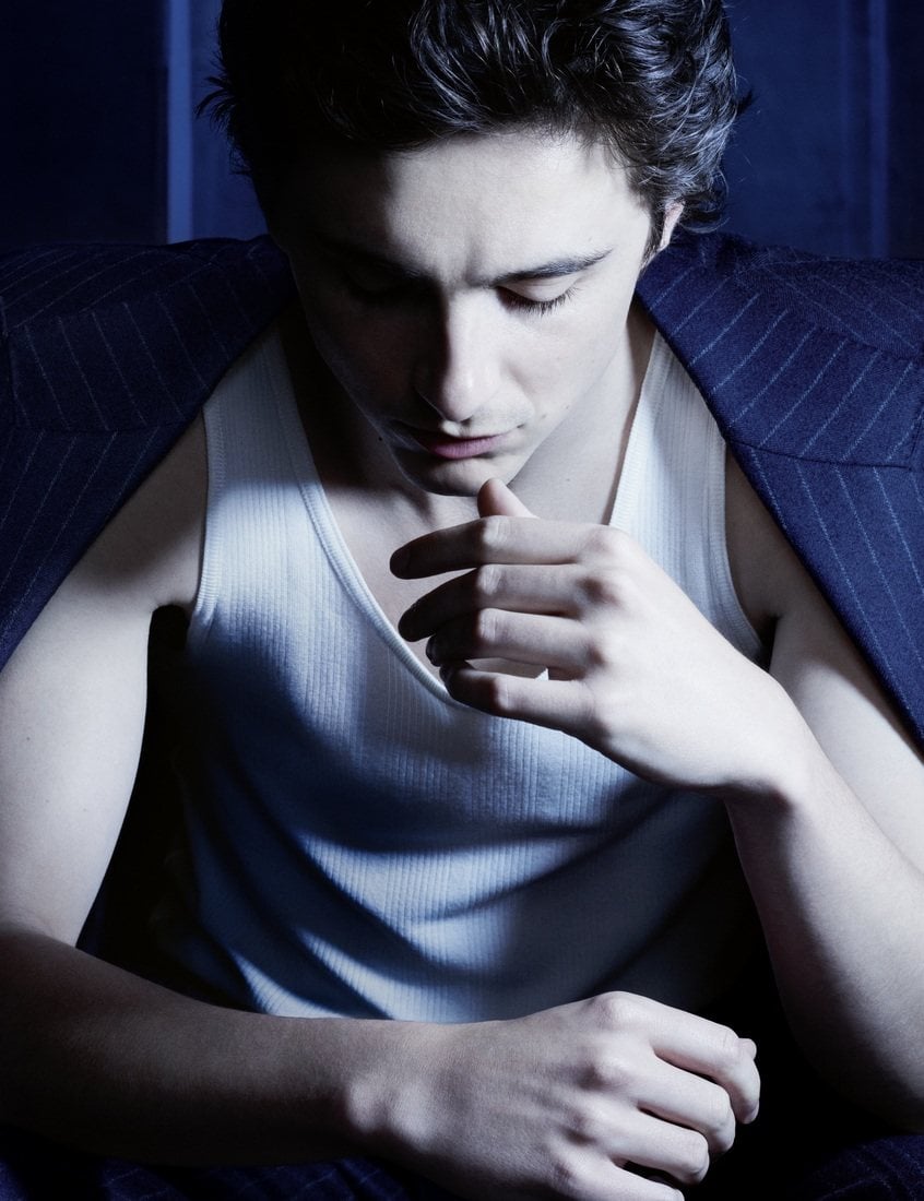 Timothée Chalamet stars in the campaign for Bleu de Chanel L’Exclusif. Photo: Handout