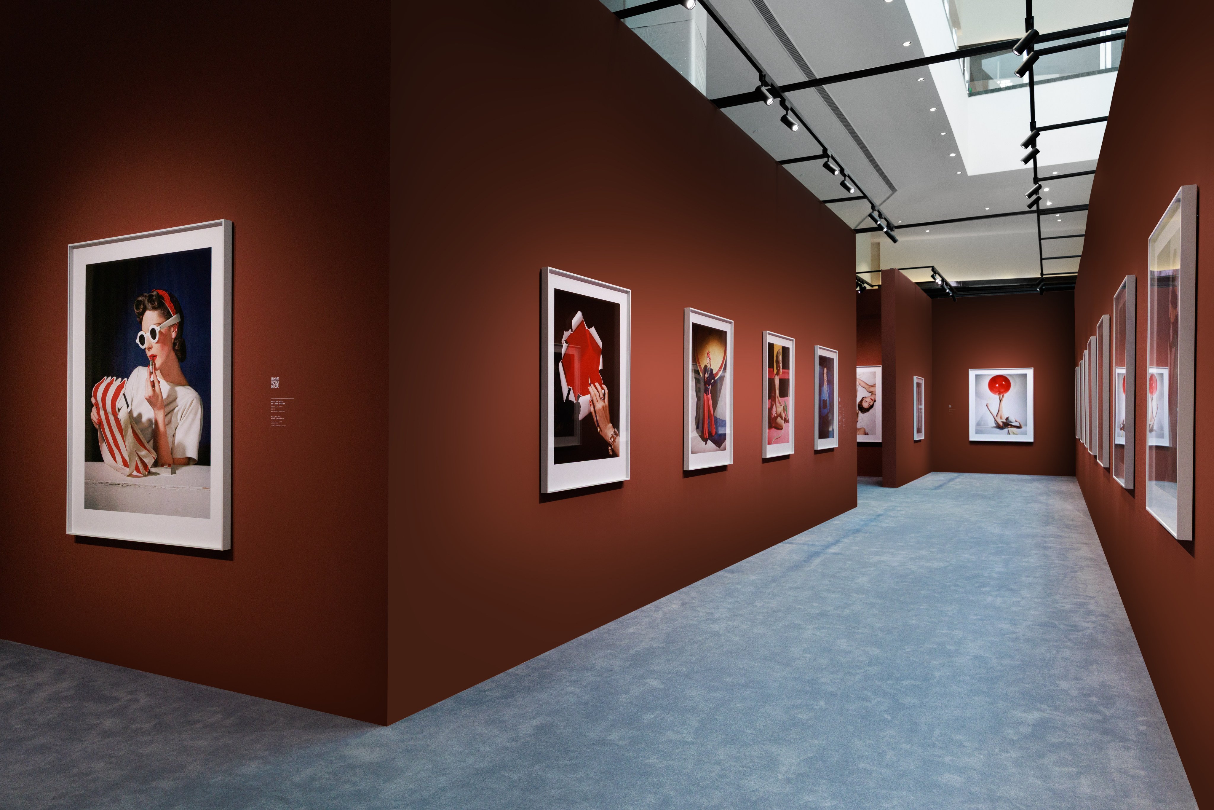 Works by Horst P. Horst at the “Horst: Photographer of Style” exhibition at City of Dreams Macau. Photo: Handout