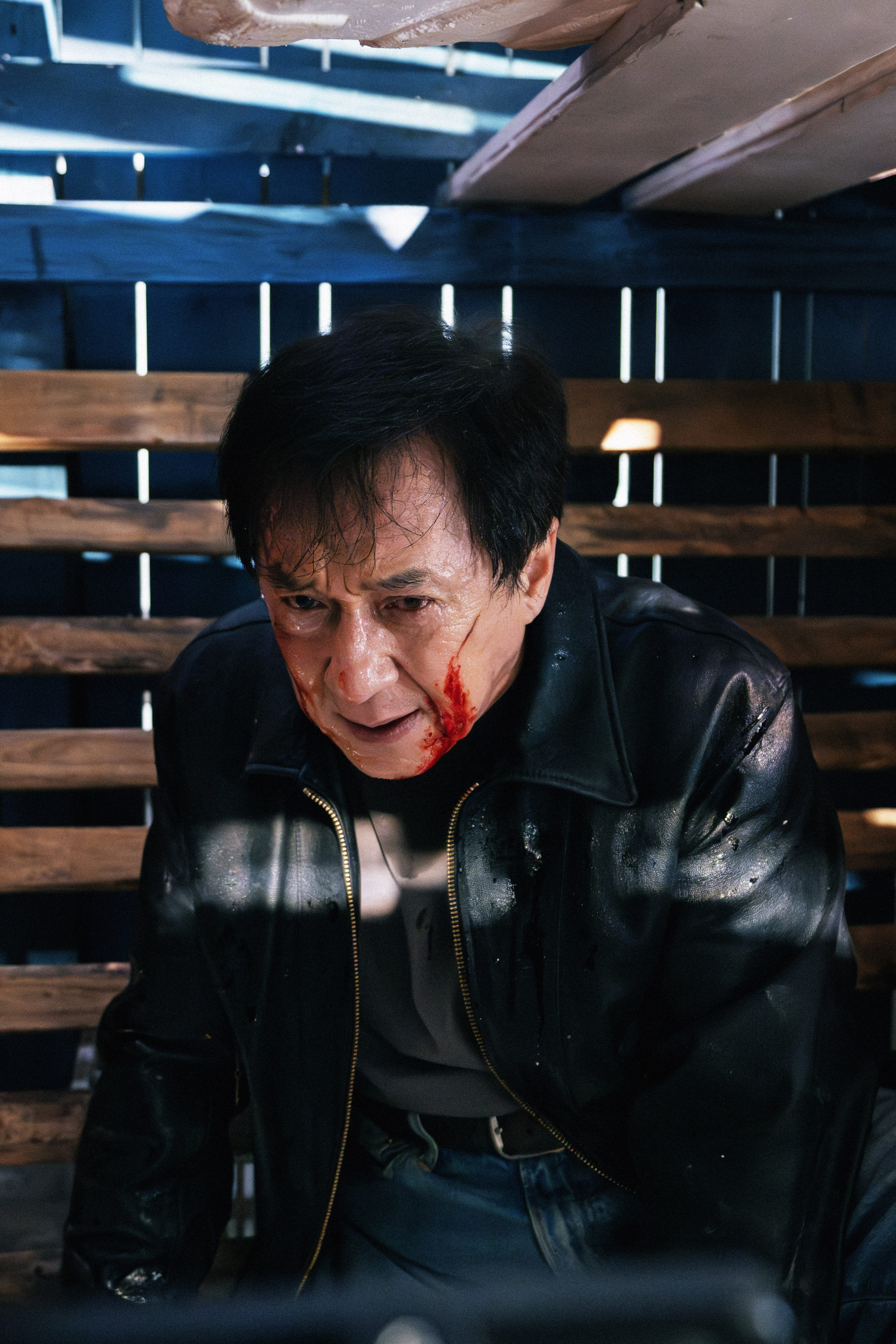 Jackie Chan in a still from The Shadow’s Edge.