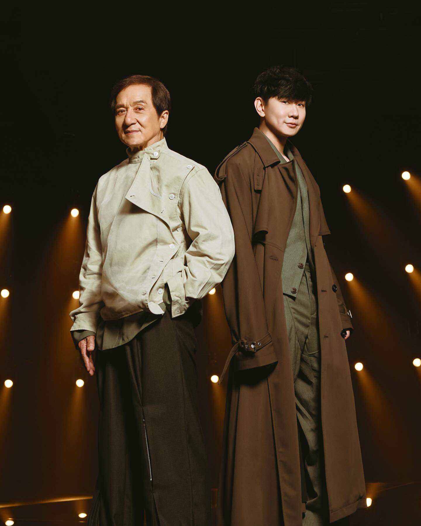 Jackie Chan (left) and JJ Lin appear in a post on Lin’s Instagram account with the message: “Let’s drop the beat! A dream come true - my lifelong hero @jackiechan and I join forces on our new track Skibidi, releasing August 29 at midnight.” Photo: Instagram/jjlin