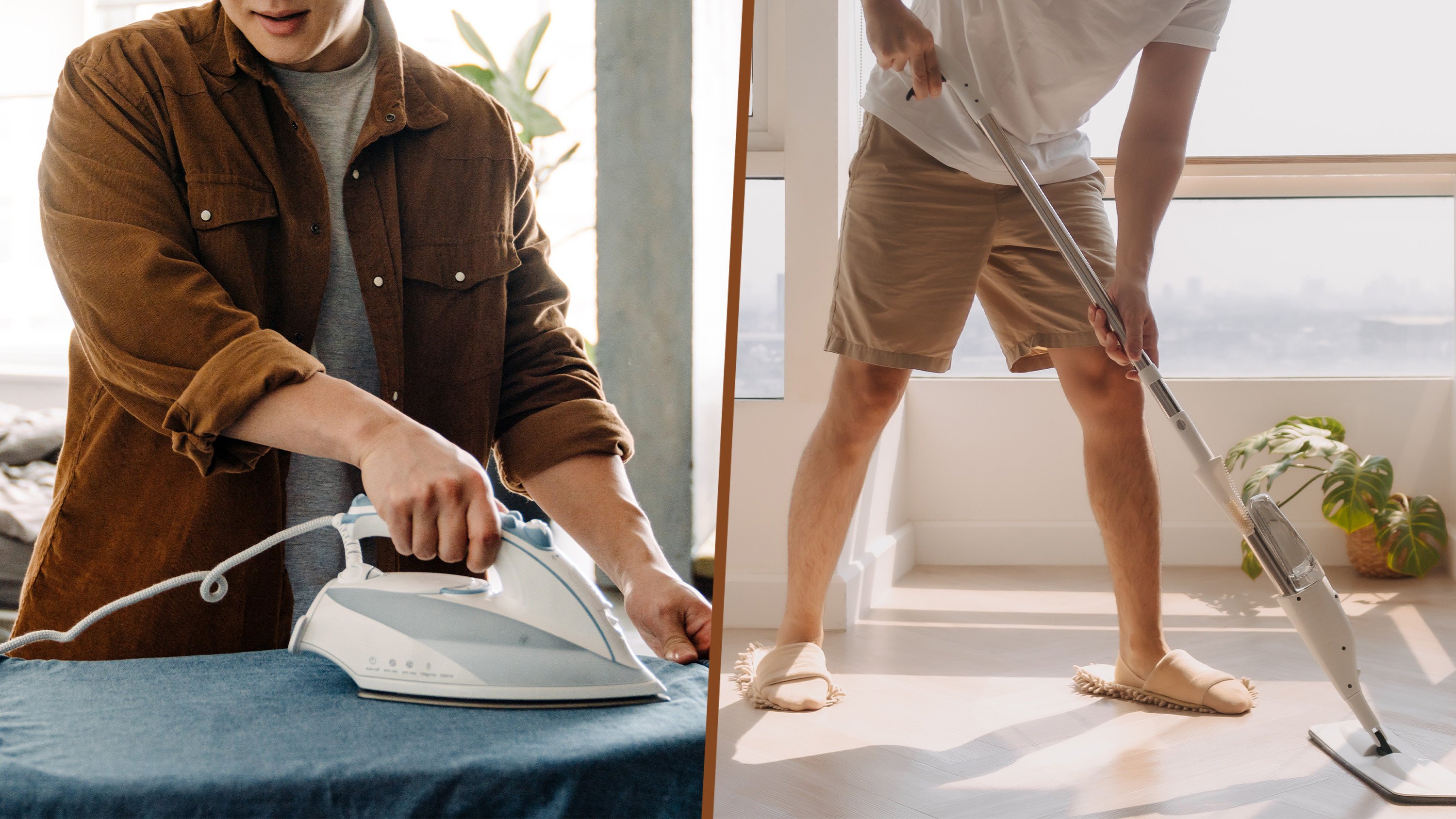 A Malaysian influencer faced backlash after claiming that men doing housework are “gay” and “losers.”  Photo: SCMP composite/Shutterstock