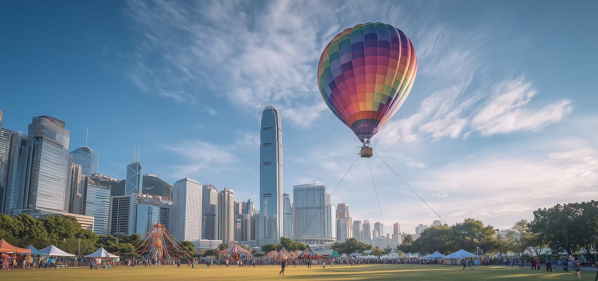 The AIA International Hot Air Balloon Fest will add colour to Hong Kong’s skyline this September. Photo: Handout