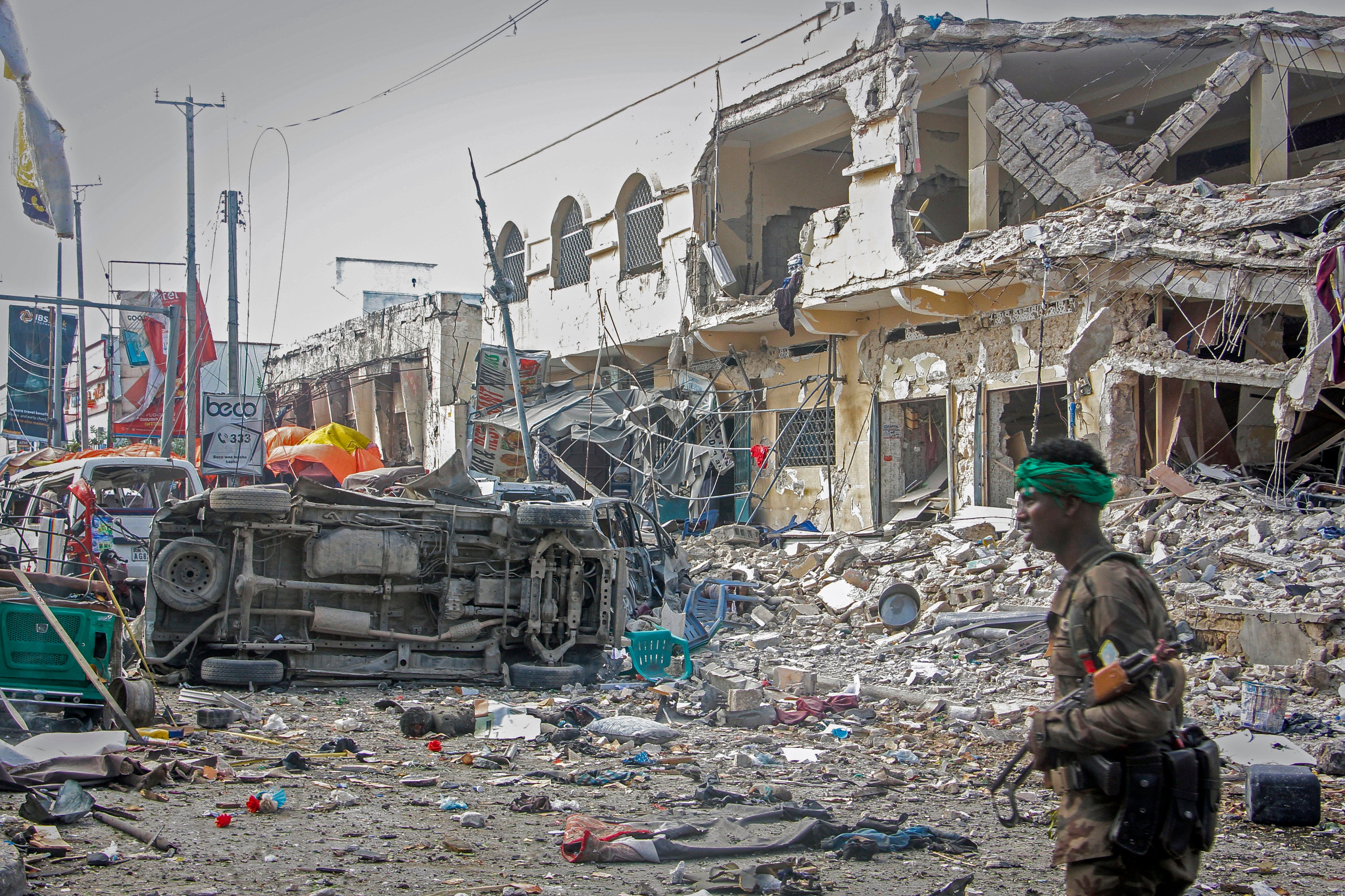 Somalia has been plagued by civil war and conflict with extremist groups such as al-Shabab for decades. Photo: AP