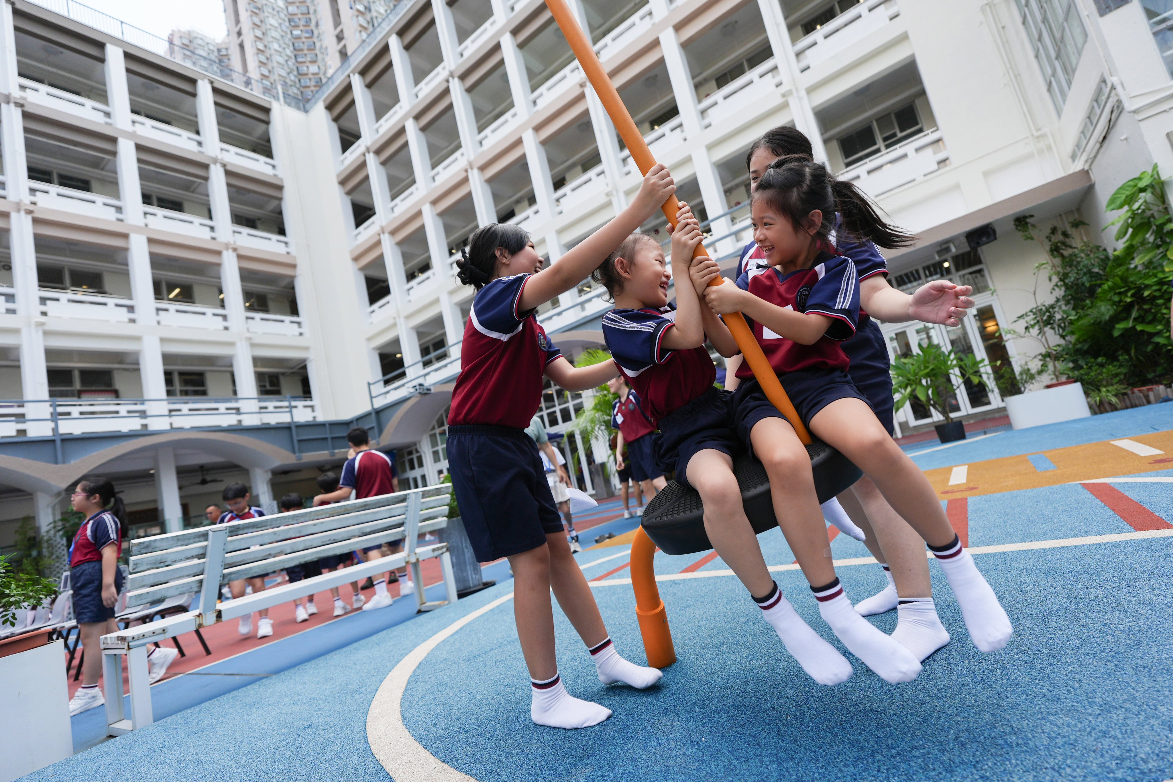 Traditionally, Hong Kong students begin a new academic year in September. Photo: Eugene Lee