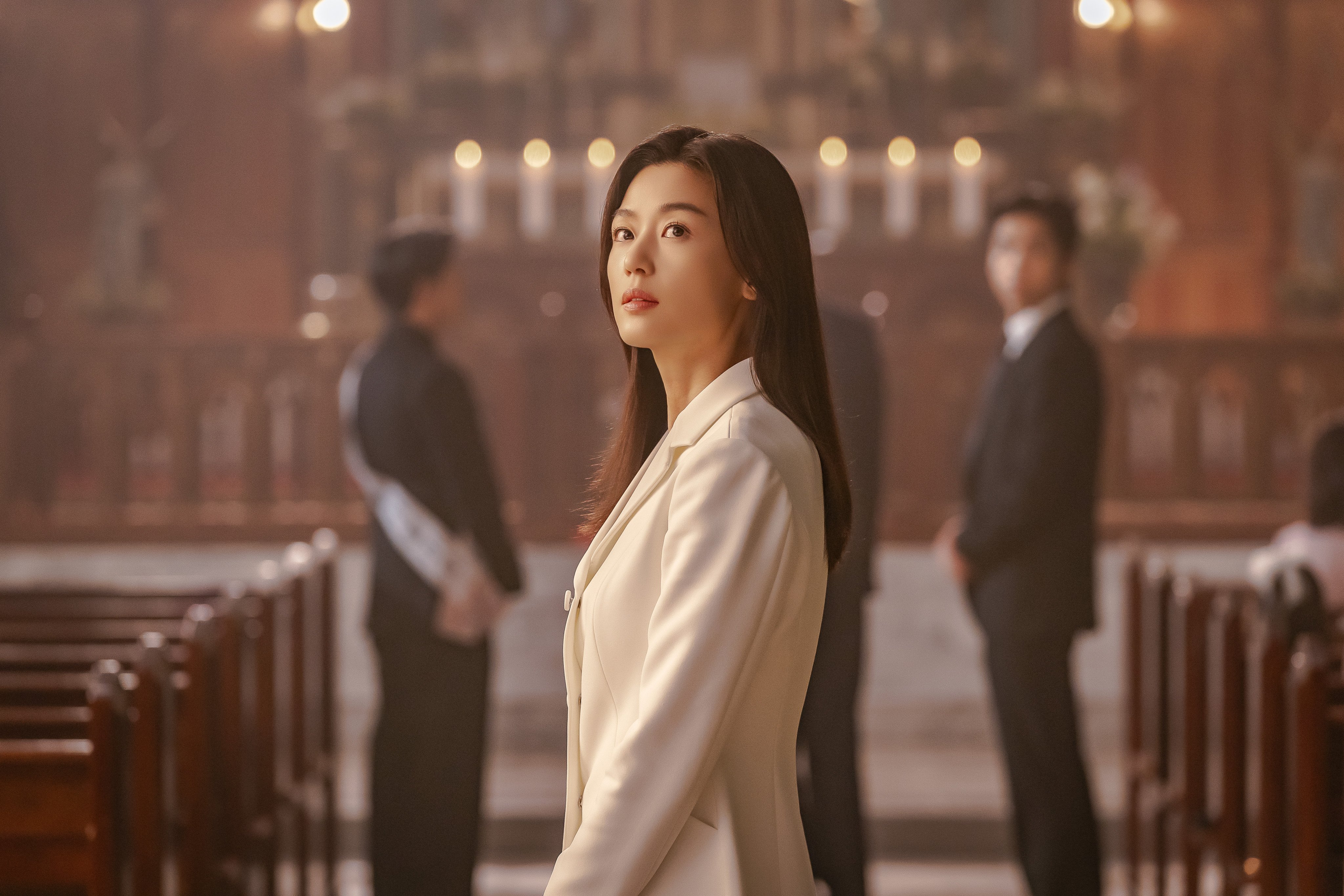 Jun Ji-hyun in a still from  Disney+ series Tempest, a new K-drama series streaming from September. Photo: Disney+